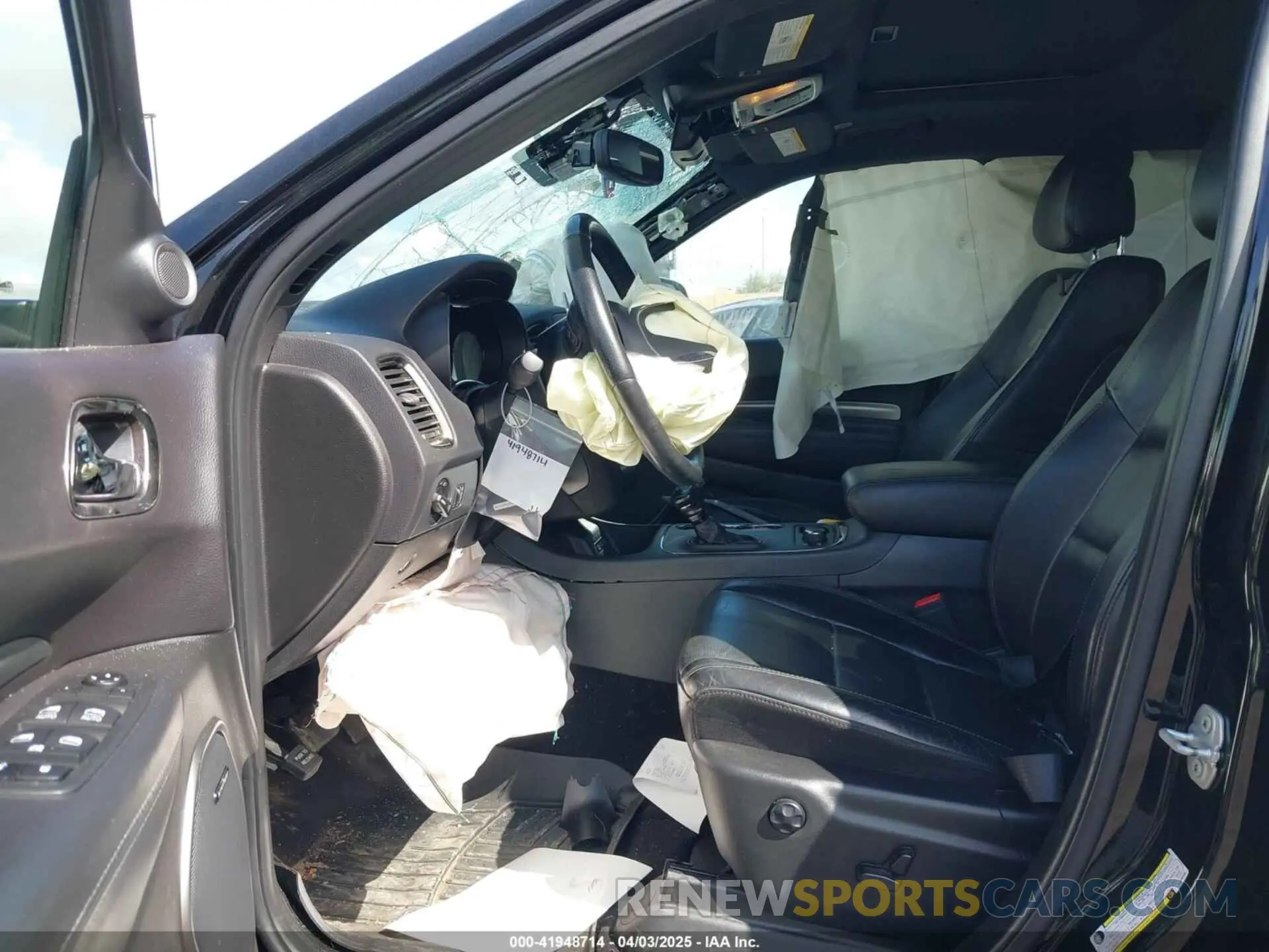 5 fotografías del automóvil dañado 1C4SDJCT5LC330499 DODGE DURANGO 2020