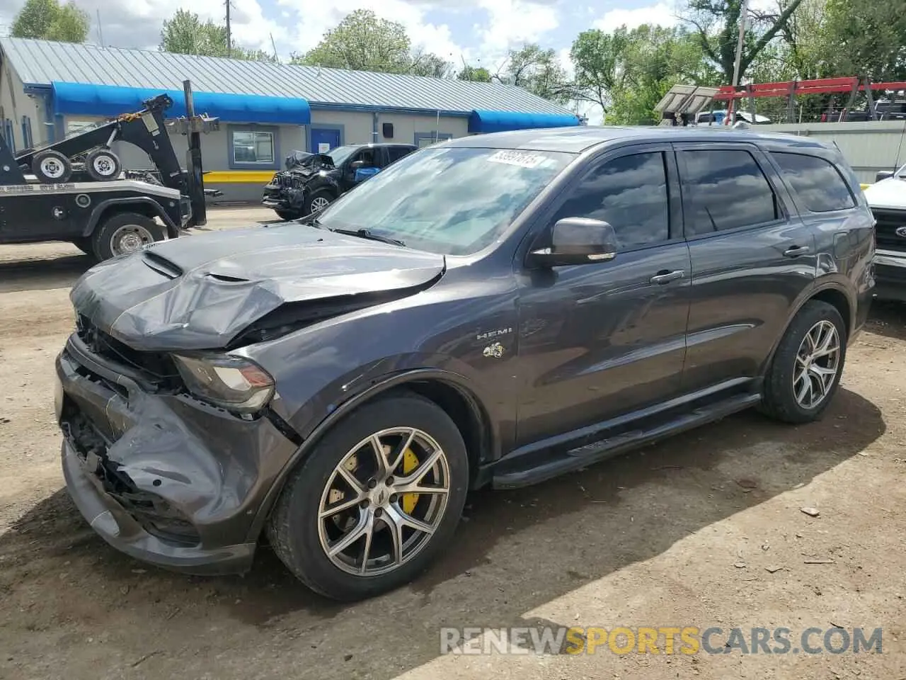 1 fotografías del automóvil dañado 1C4SDJCT6LC130831 DODGE DURANGO 2020