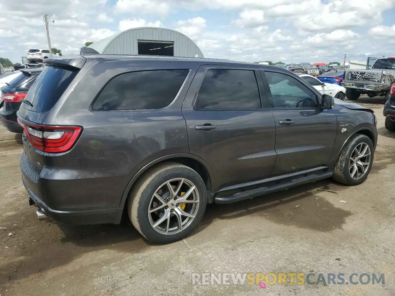 3 fotografías del automóvil dañado 1C4SDJCT6LC130831 DODGE DURANGO 2020