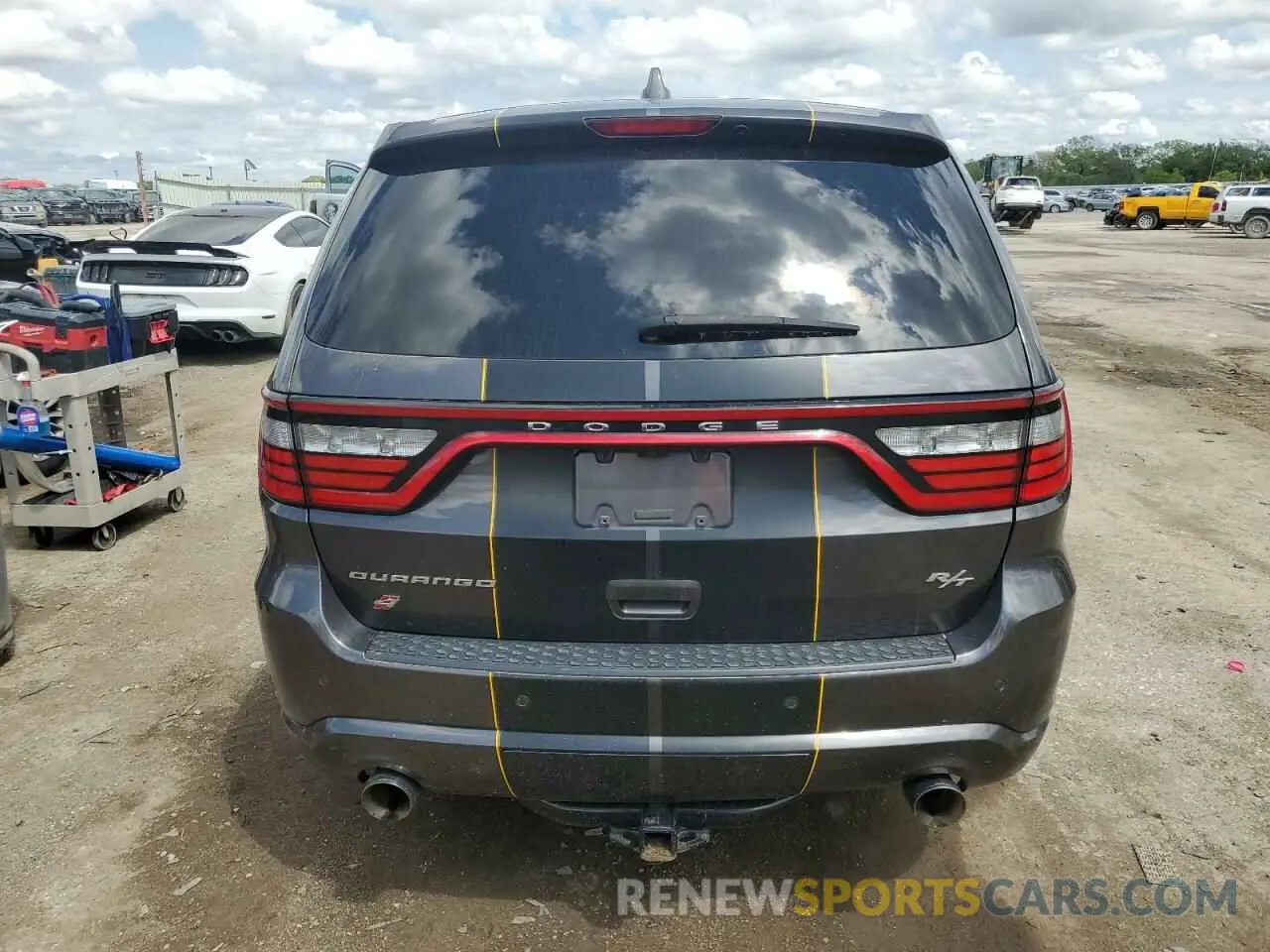 6 fotografías del automóvil dañado 1C4SDJCT6LC130831 DODGE DURANGO 2020