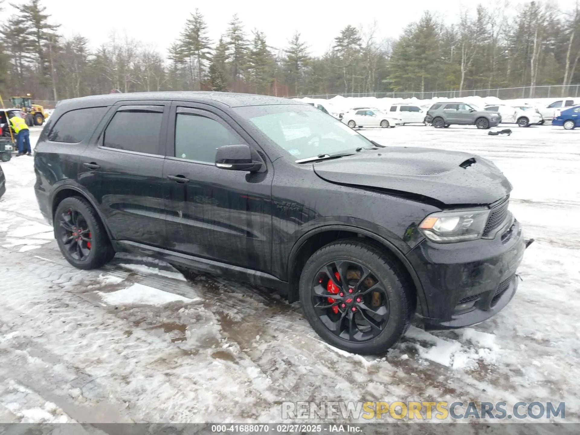 1 fotografías del automóvil dañado 1C4SDJCT6LC165370 DODGE DURANGO 2020