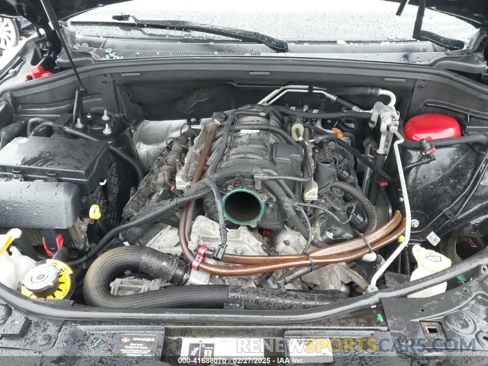 10 fotografías del automóvil dañado 1C4SDJCT6LC165370 DODGE DURANGO 2020