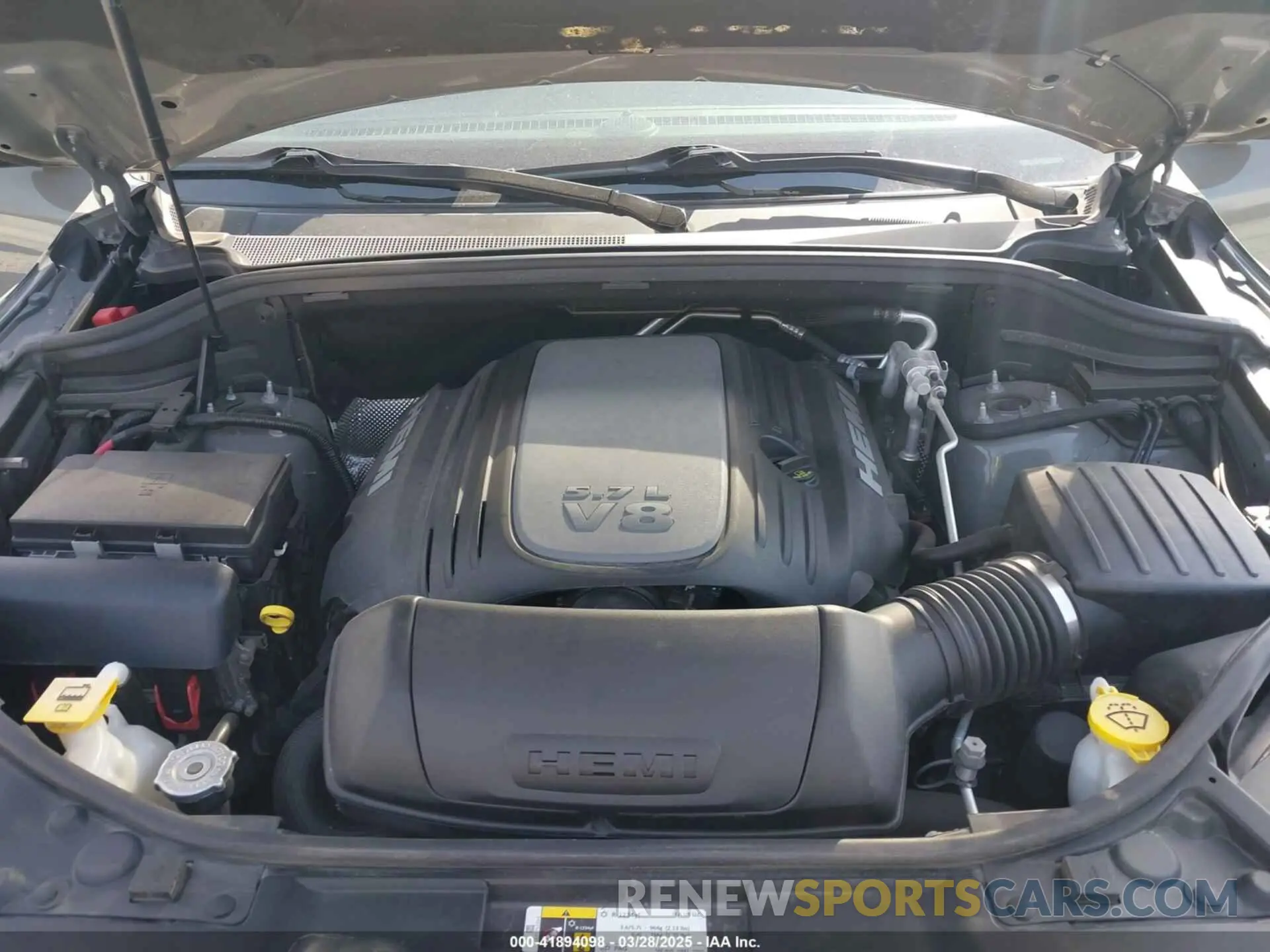 10 fotografías del automóvil dañado 1C4SDJCT8LC382192 DODGE DURANGO 2020