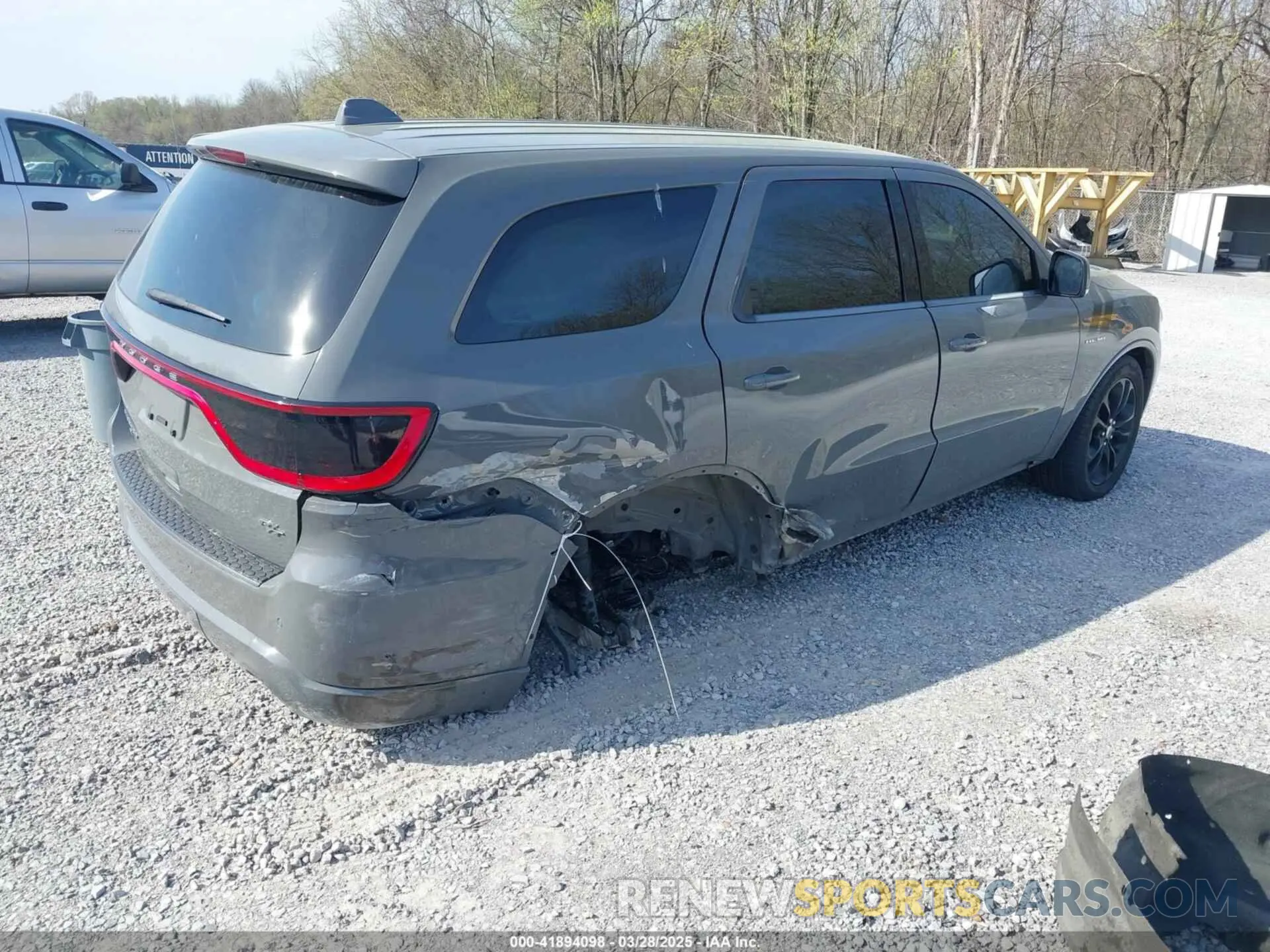 4 fotografías del automóvil dañado 1C4SDJCT8LC382192 DODGE DURANGO 2020