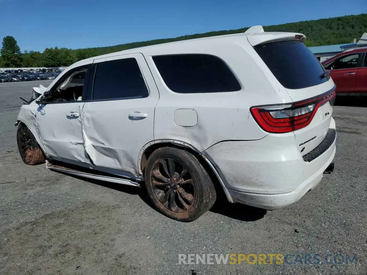 2 fotografías del automóvil dañado 1C4SDJCT8LC413070 DODGE DURANGO 2020