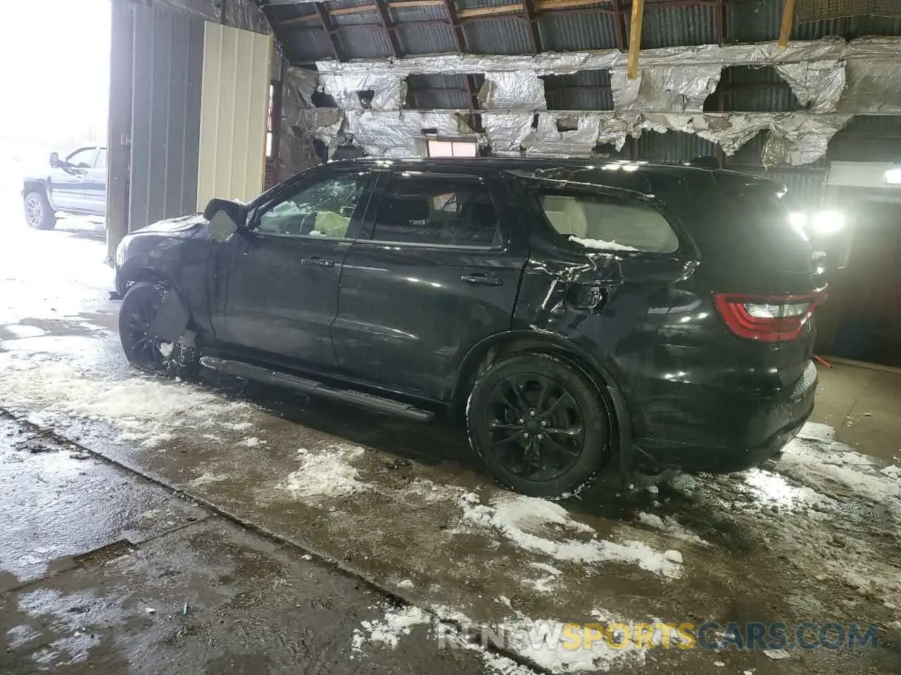 2 fotografías del automóvil dañado 1C4SDJCT9LC131813 DODGE DURANGO 2020