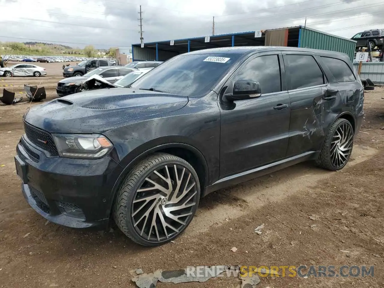 1 fotografías del automóvil dañado 1C4SDJCT9LC261977 DODGE DURANGO 2020
