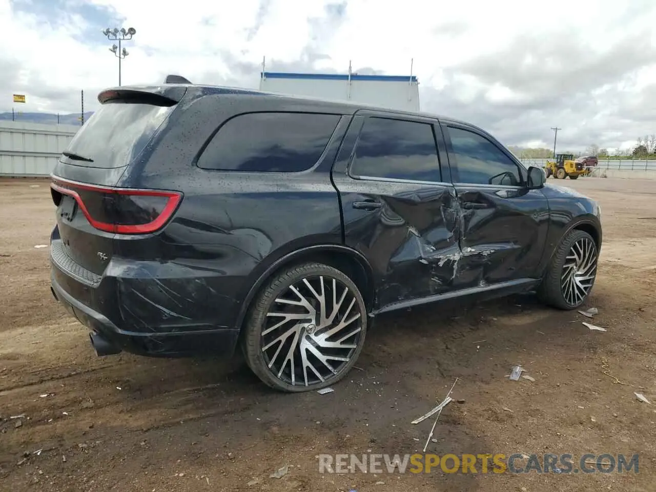 3 fotografías del automóvil dañado 1C4SDJCT9LC261977 DODGE DURANGO 2020