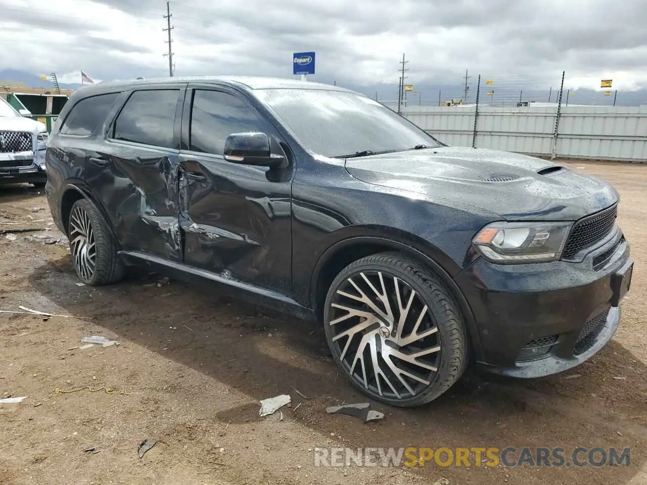 4 fotografías del automóvil dañado 1C4SDJCT9LC261977 DODGE DURANGO 2020