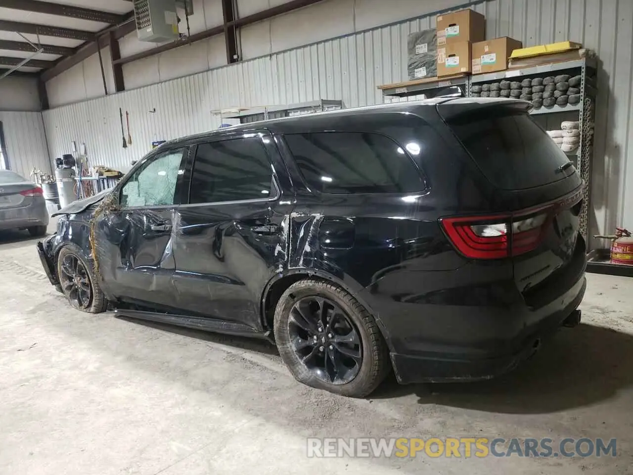 2 fotografías del automóvil dañado 1C4SDJCT9LC382203 DODGE DURANGO 2020