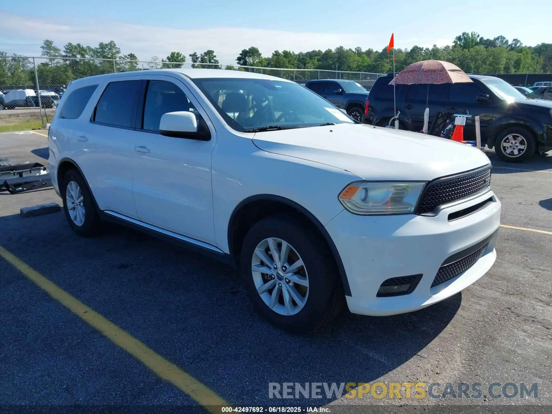 1 fotografías del automóvil dañado 1C4SDJFT1LC166468 DODGE DURANGO 2020