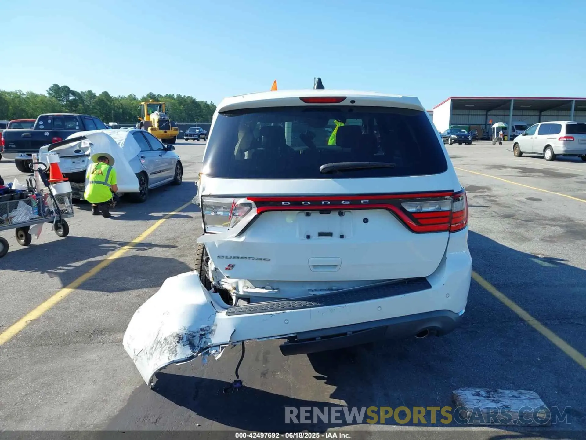 17 fotografías del automóvil dañado 1C4SDJFT1LC166468 DODGE DURANGO 2020