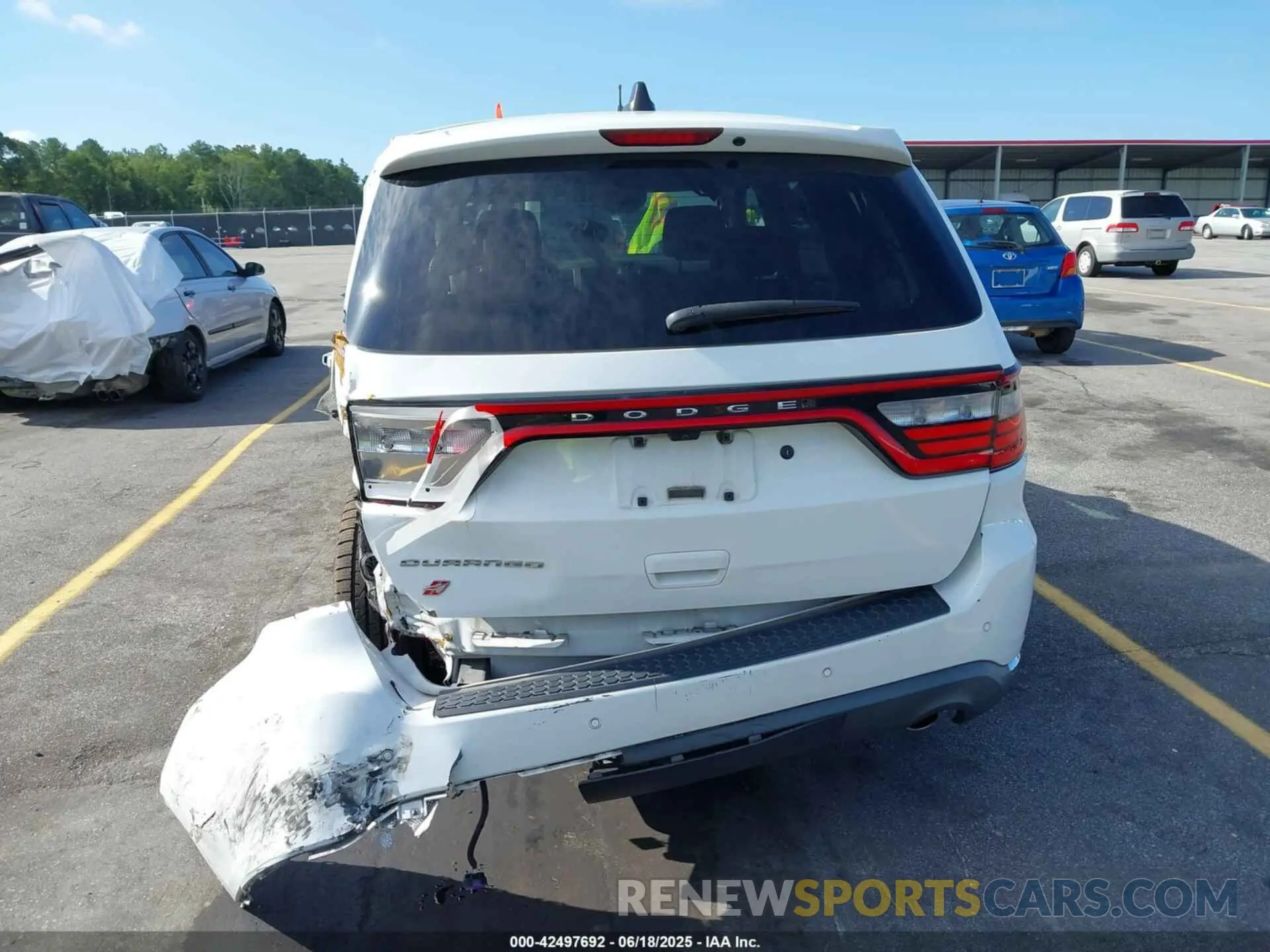 19 fotografías del automóvil dañado 1C4SDJFT1LC166468 DODGE DURANGO 2020
