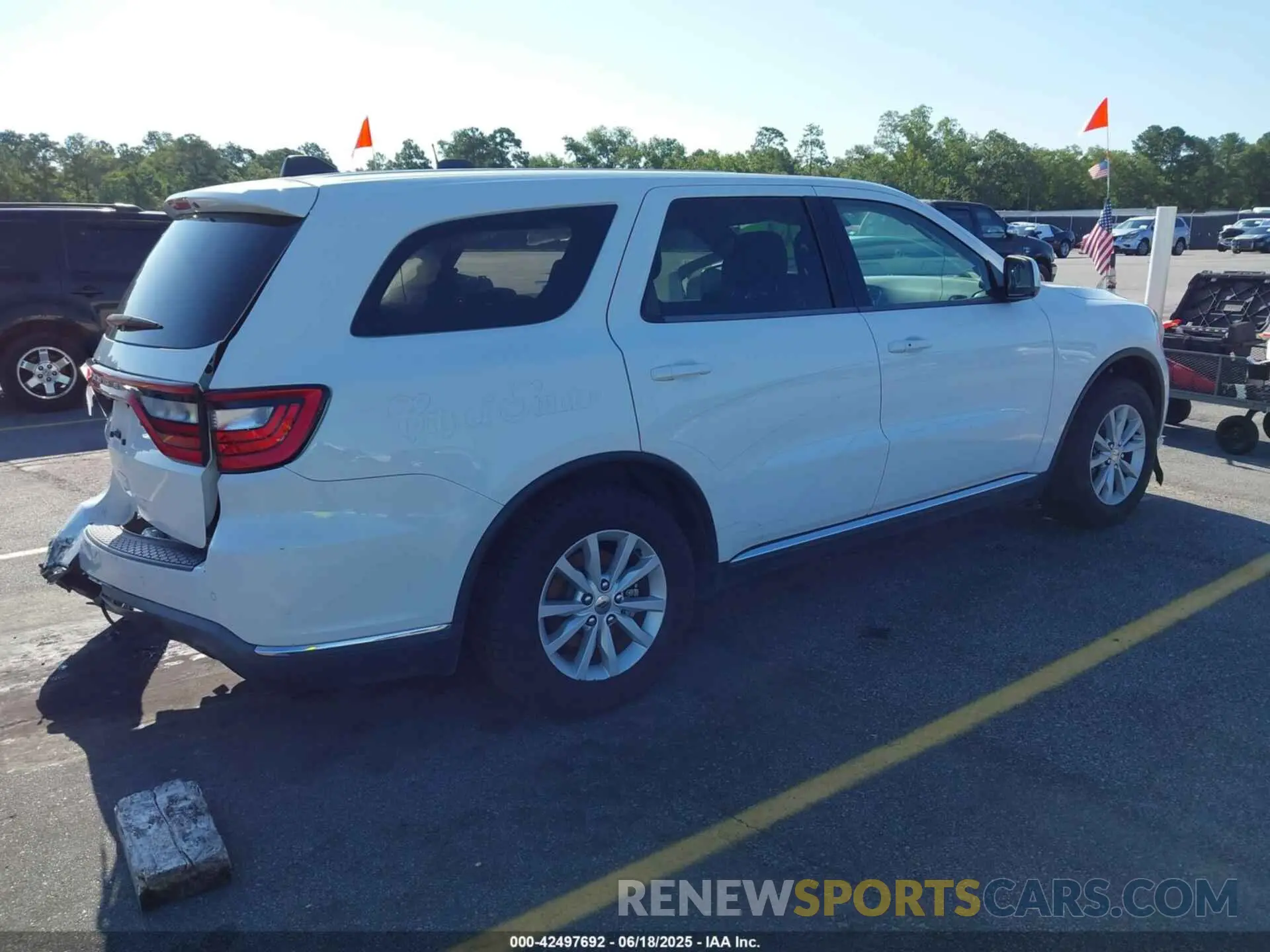 4 fotografías del automóvil dañado 1C4SDJFT1LC166468 DODGE DURANGO 2020