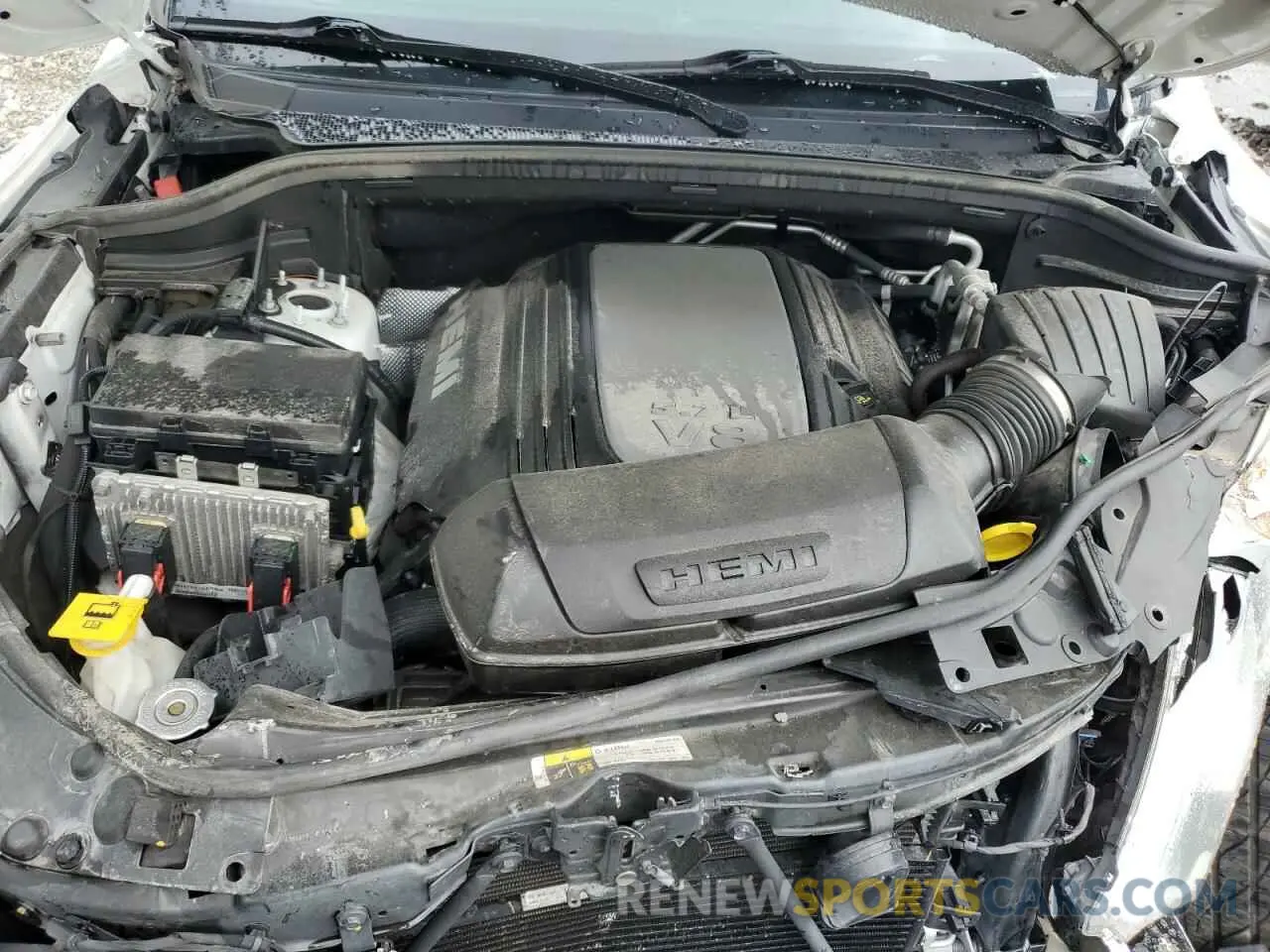 12 fotografías del automóvil dañado 1C4SDJFT4LC381827 DODGE DURANGO 2020