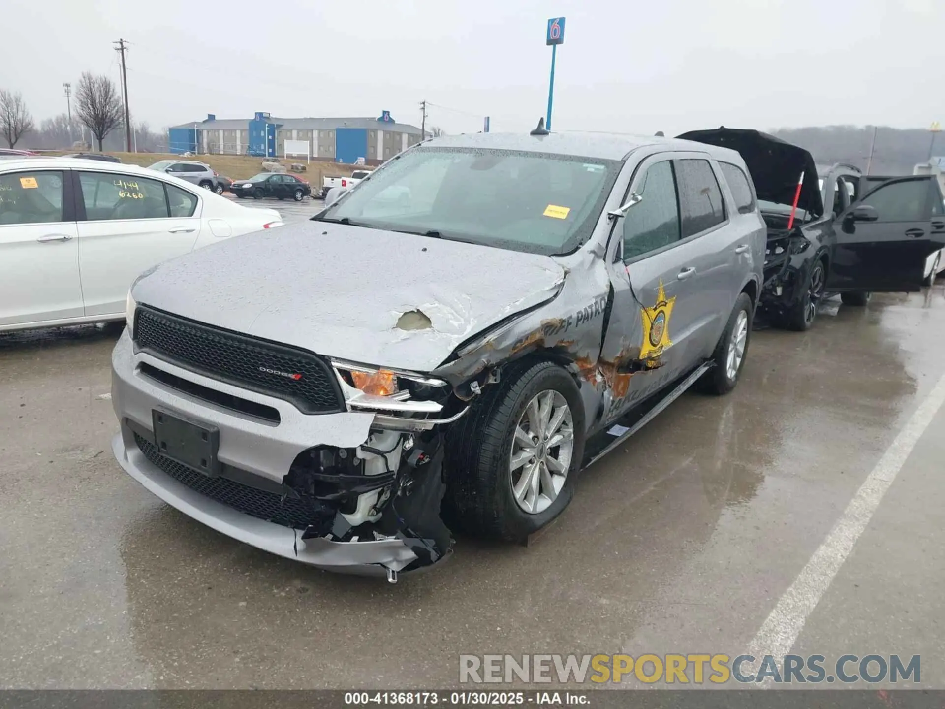 6 fotografías del automóvil dañado 1C4SDJFT9LC309425 DODGE DURANGO 2020