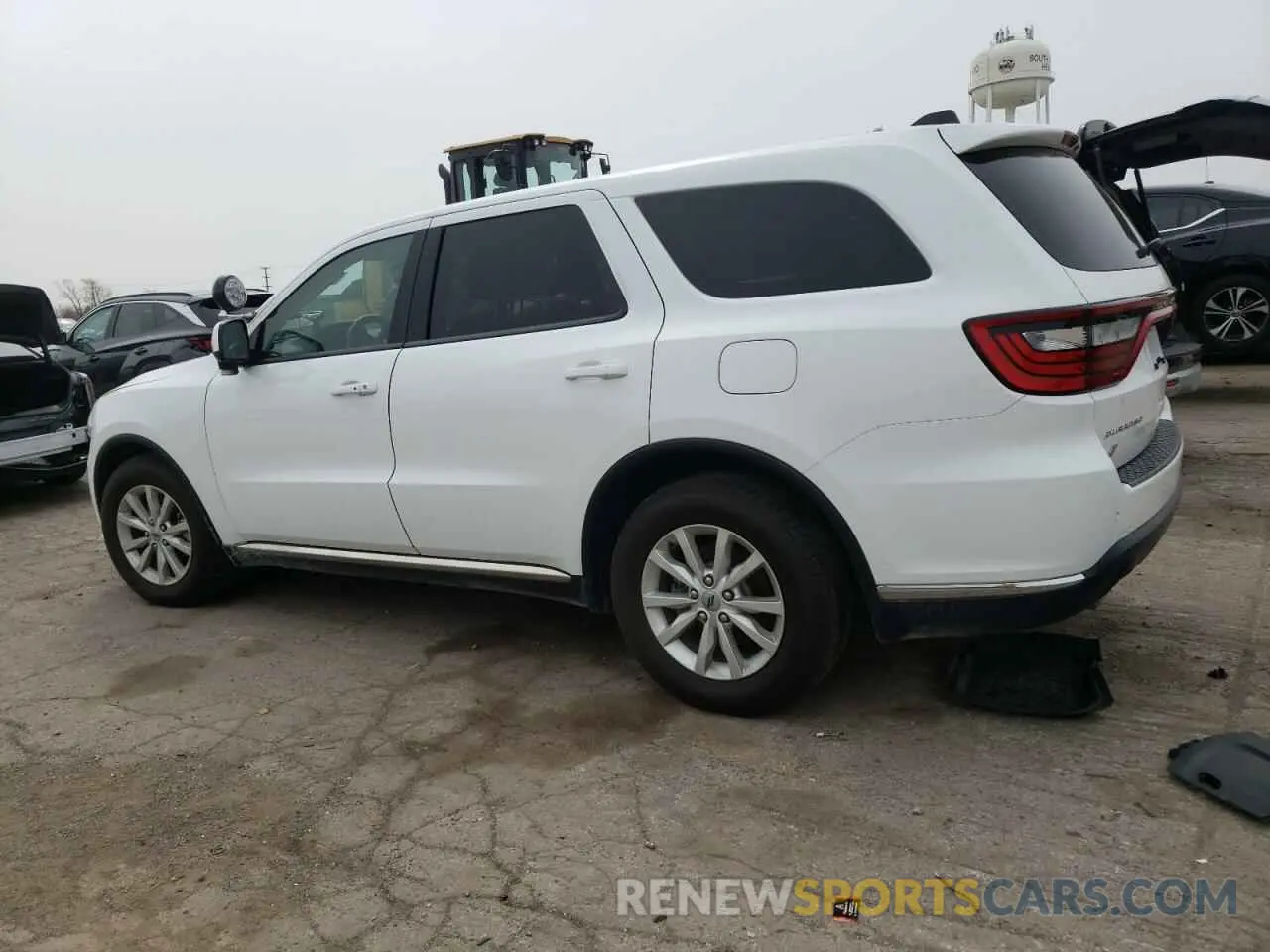 2 fotografías del automóvil dañado 1C4SDJFT9LC430424 DODGE DURANGO 2020