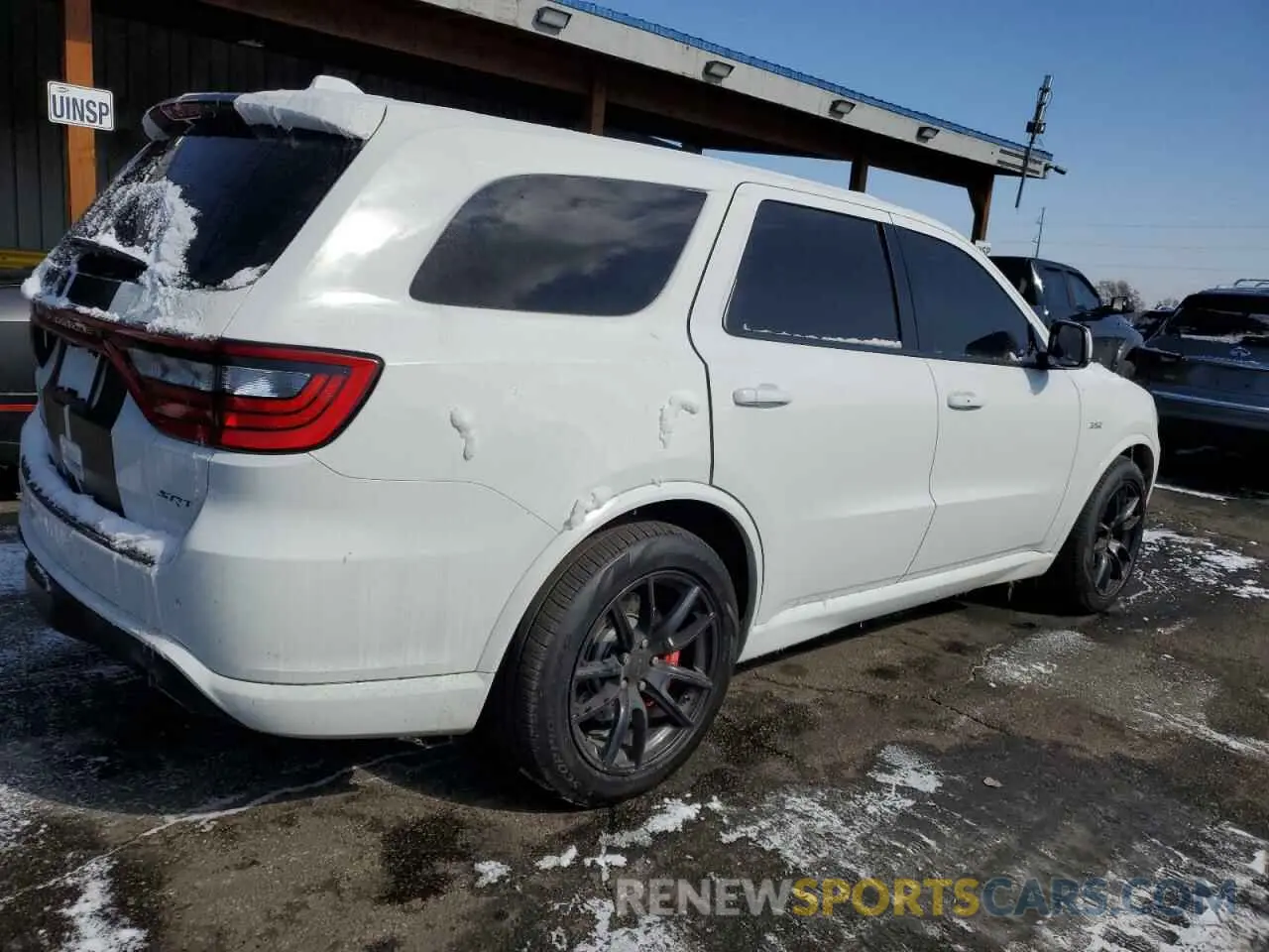 3 fotografías del automóvil dañado 1C4SDJGJ4LC146602 DODGE DURANGO 2020