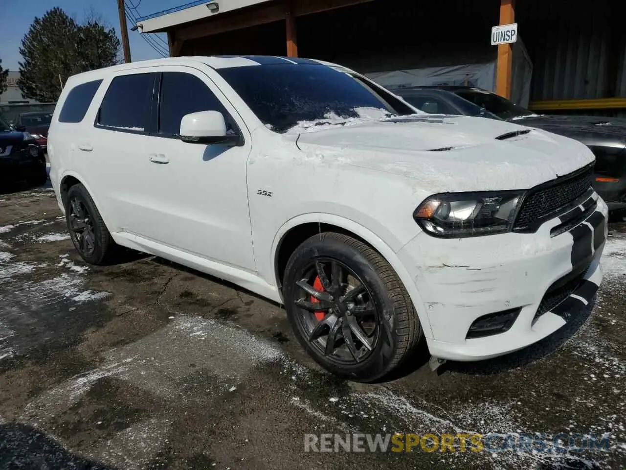 4 fotografías del automóvil dañado 1C4SDJGJ4LC146602 DODGE DURANGO 2020