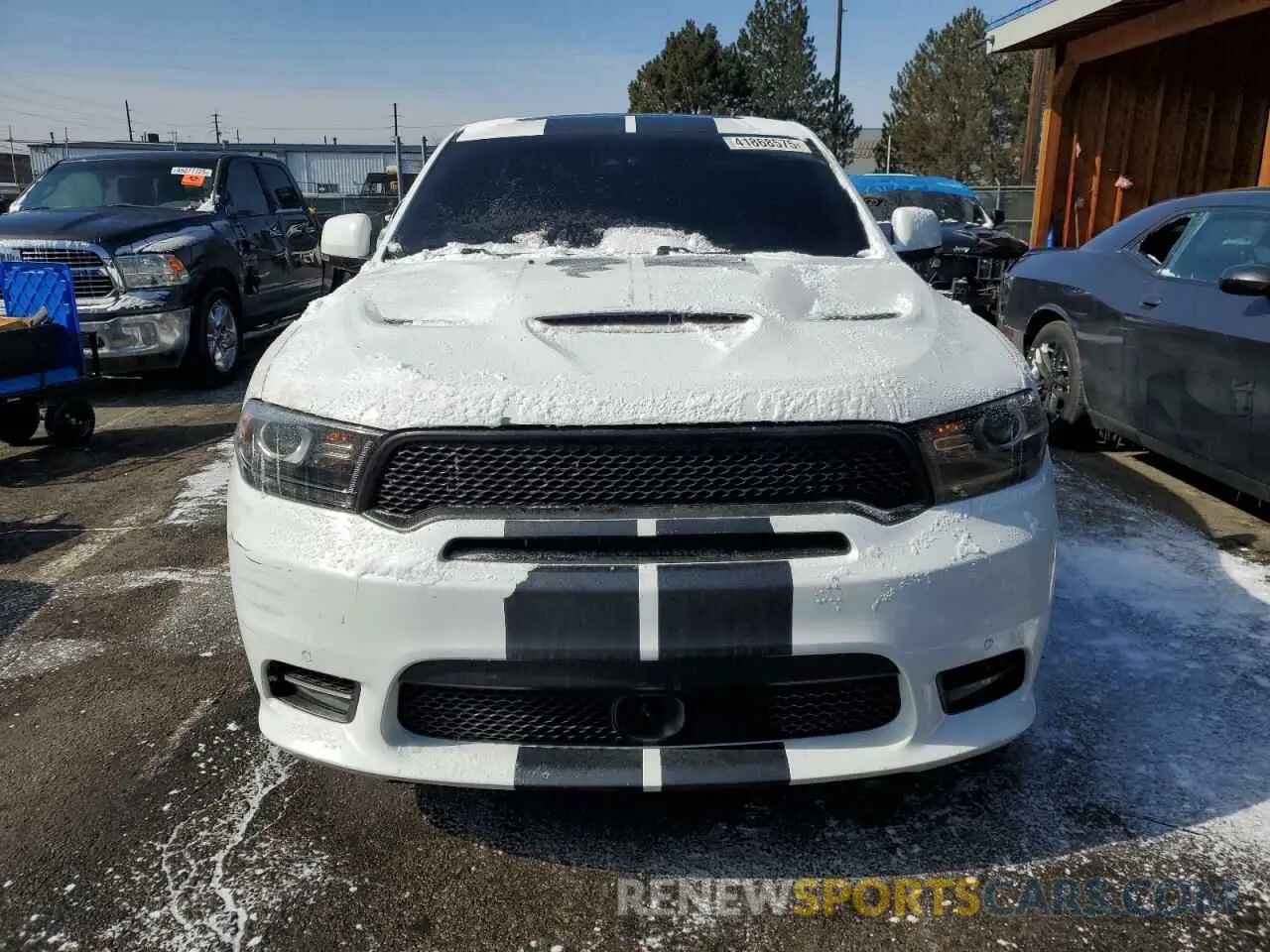 5 fotografías del automóvil dañado 1C4SDJGJ4LC146602 DODGE DURANGO 2020