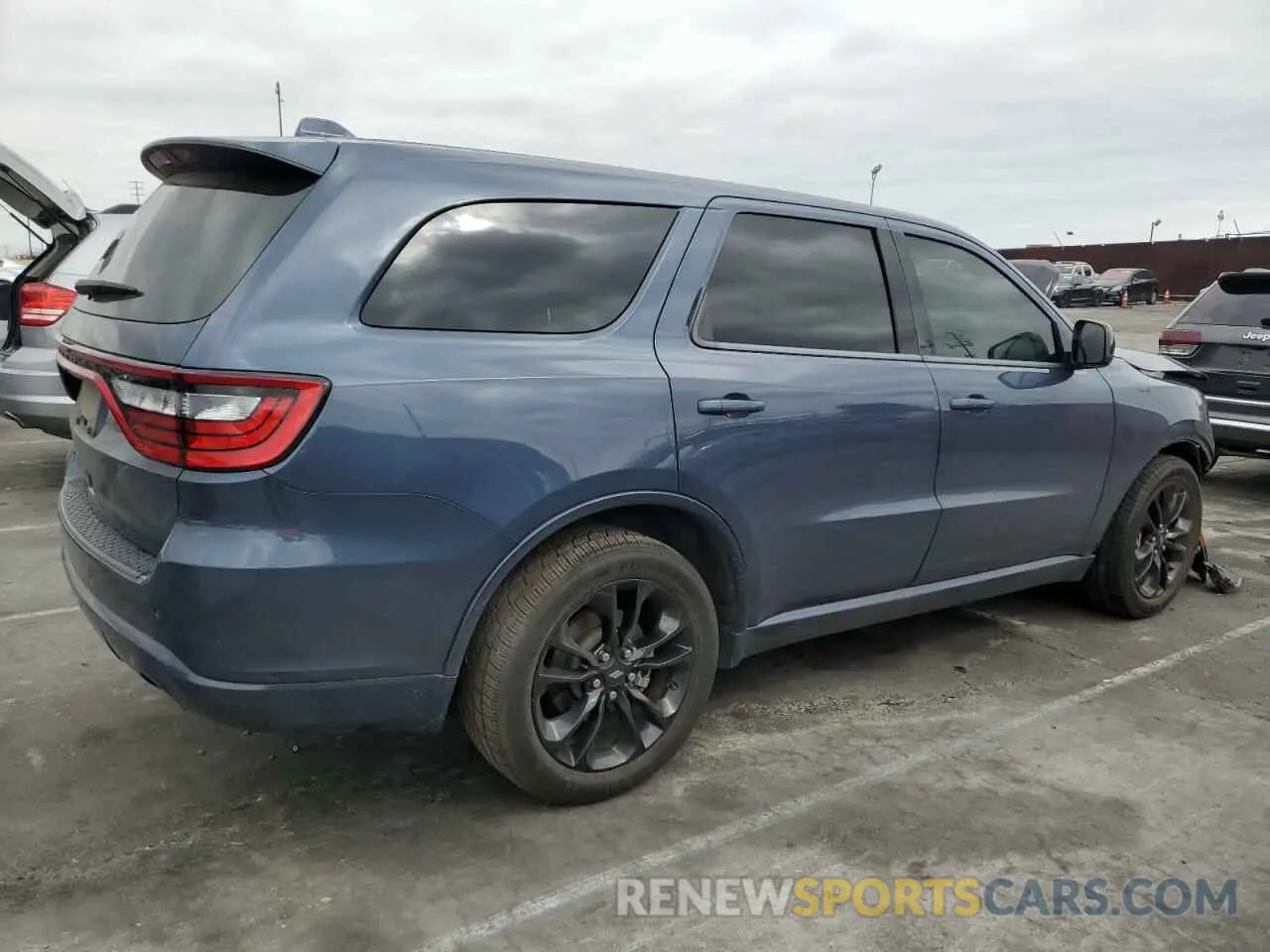 3 fotografías del automóvil dañado 1C4RDHAG0MC661134 DODGE DURANGO 2021
