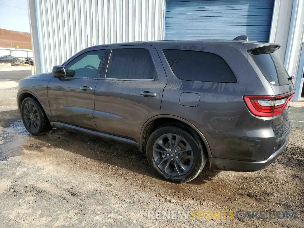 2 fotografías del automóvil dañado 1C4RDHAG1MC762196 DODGE DURANGO 2021