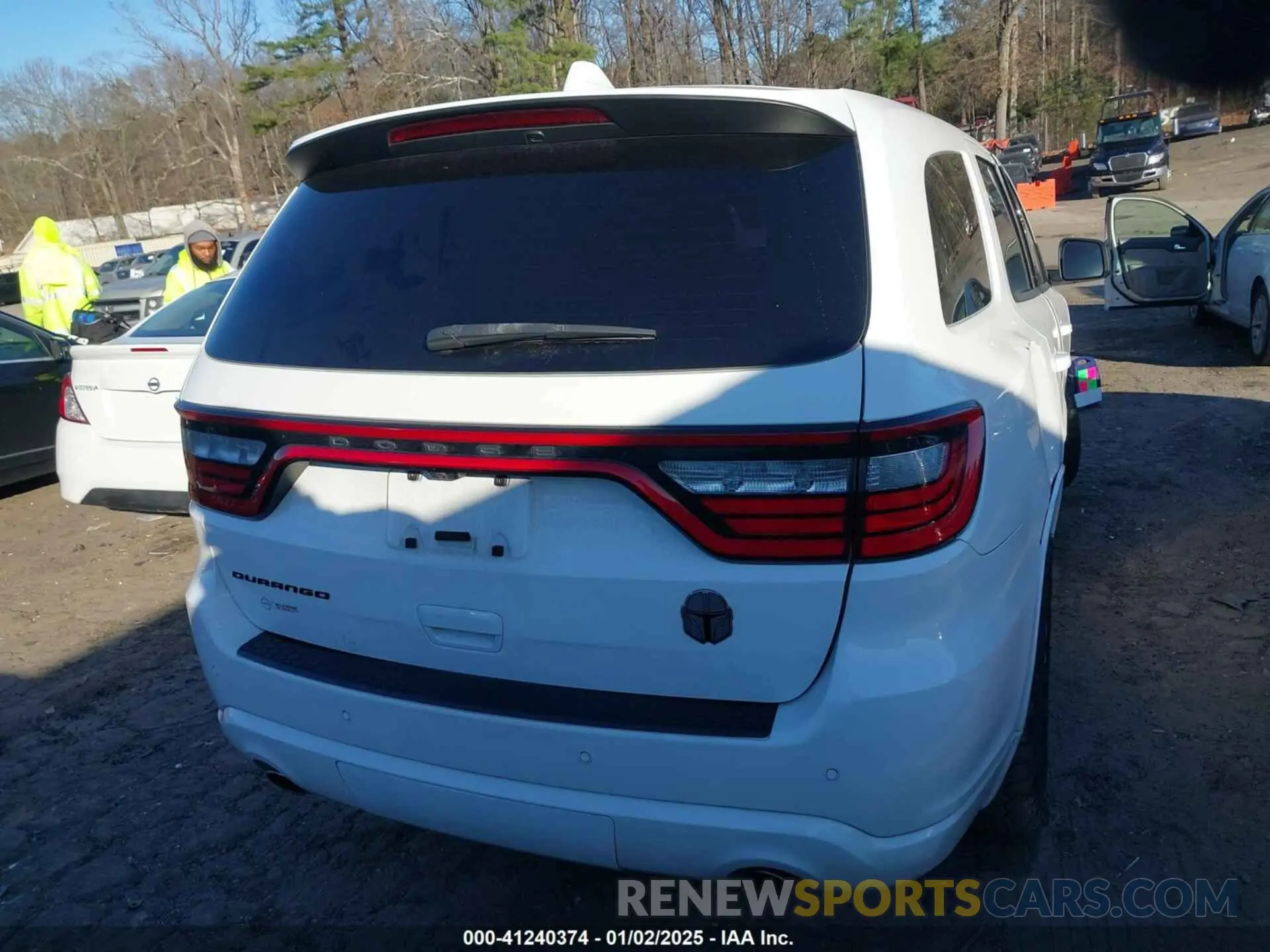 15 fotografías del automóvil dañado 1C4RDHAG6MC660327 DODGE DURANGO 2021