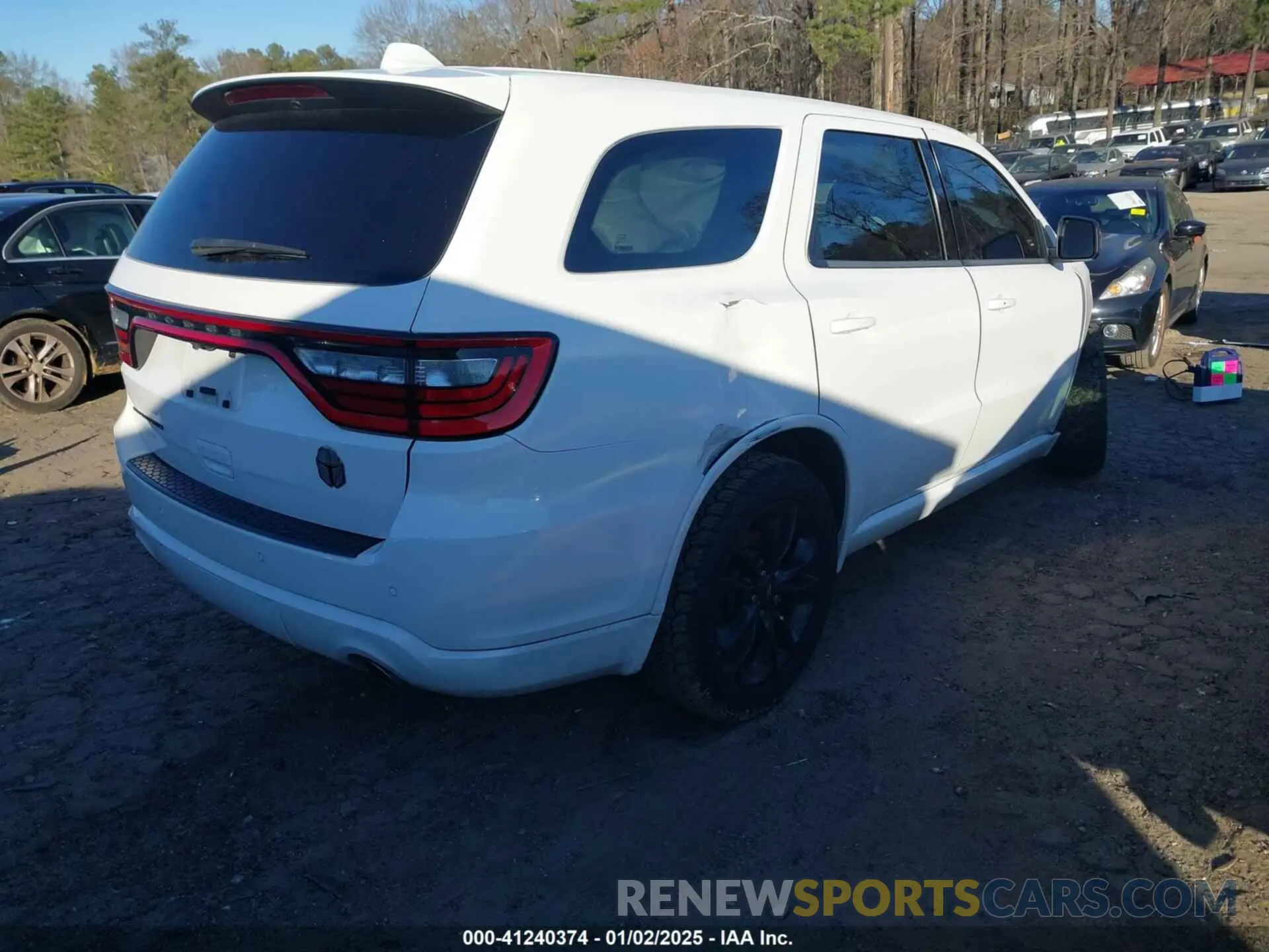 4 fotografías del automóvil dañado 1C4RDHAG6MC660327 DODGE DURANGO 2021