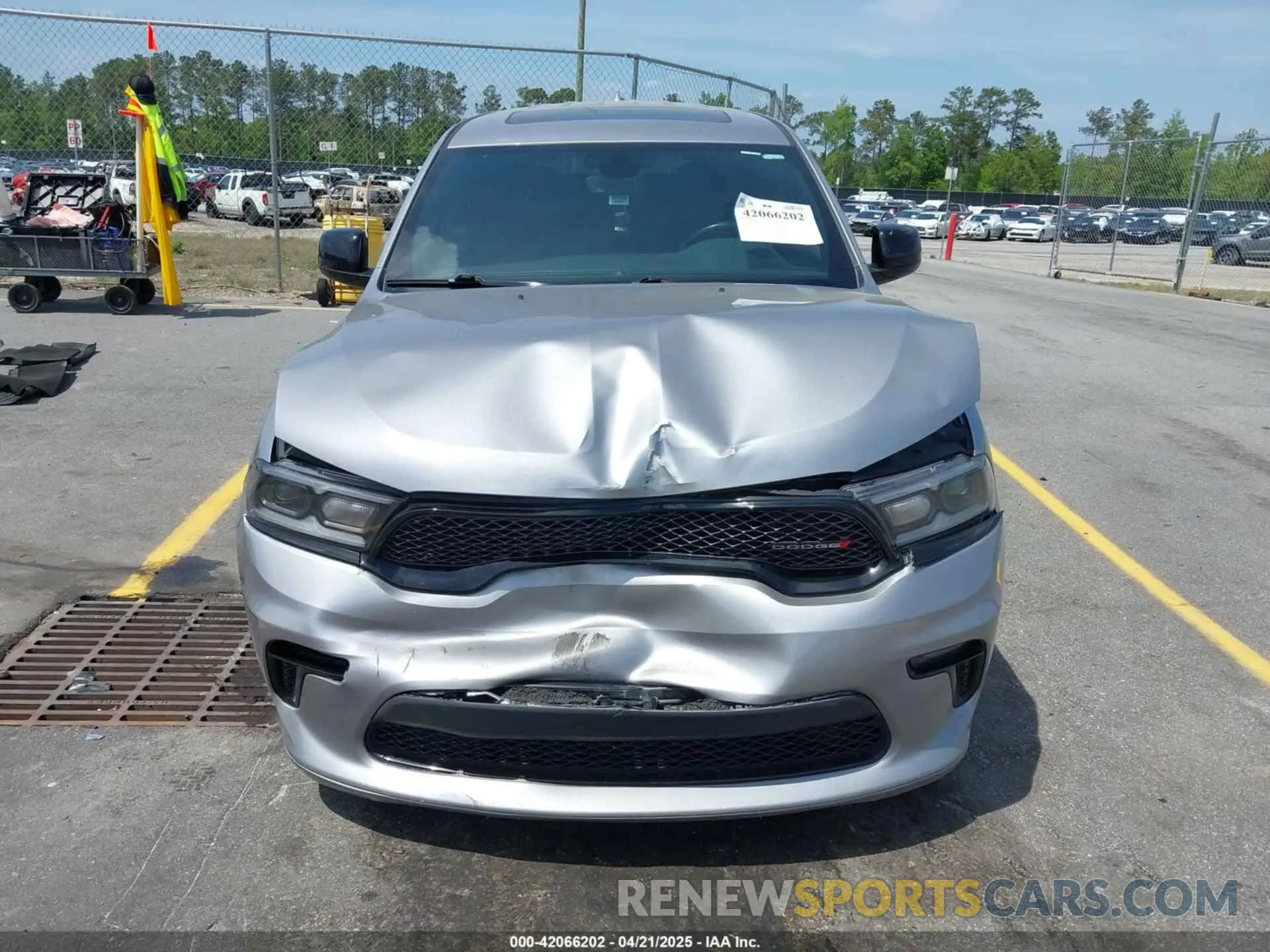 12 fotografías del automóvil dañado 1C4RDHAG7MC825107 DODGE DURANGO 2021
