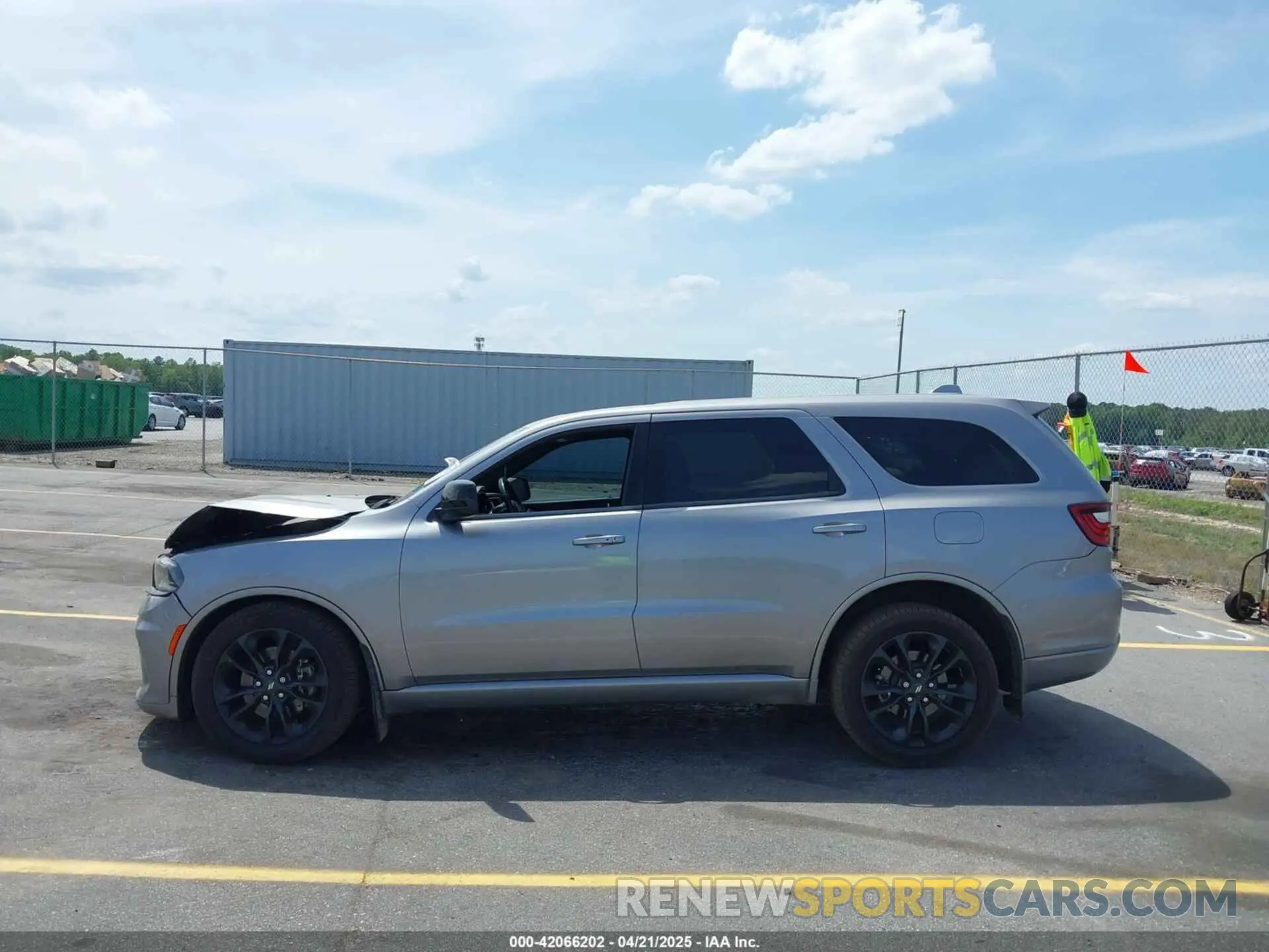 14 fotografías del automóvil dañado 1C4RDHAG7MC825107 DODGE DURANGO 2021