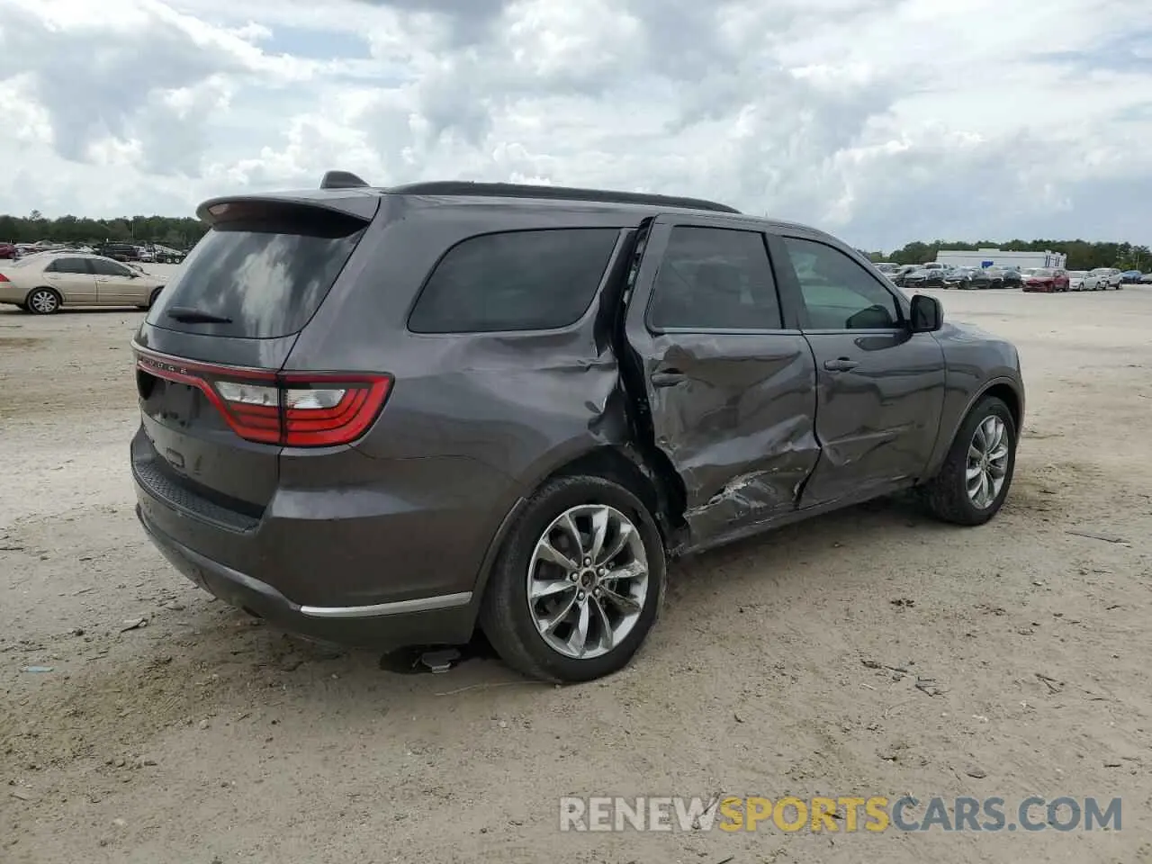 3 fotografías del automóvil dañado 1C4RDHAG9MC846556 DODGE DURANGO 2021