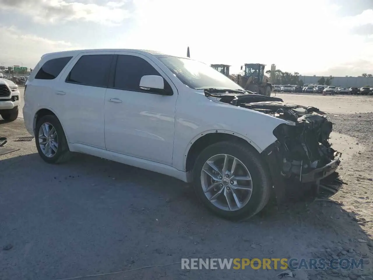 4 fotografías del automóvil dañado 1C4RDHDG1MC715794 DODGE DURANGO 2021