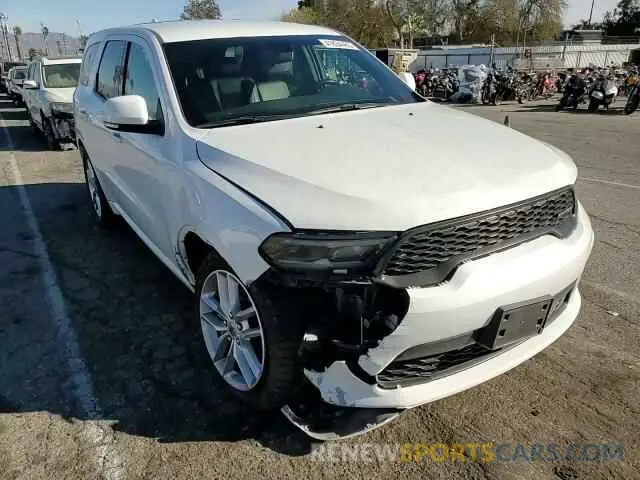 11 fotografías del automóvil dañado 1C4RDHDG2MC636411 DODGE DURANGO 2021