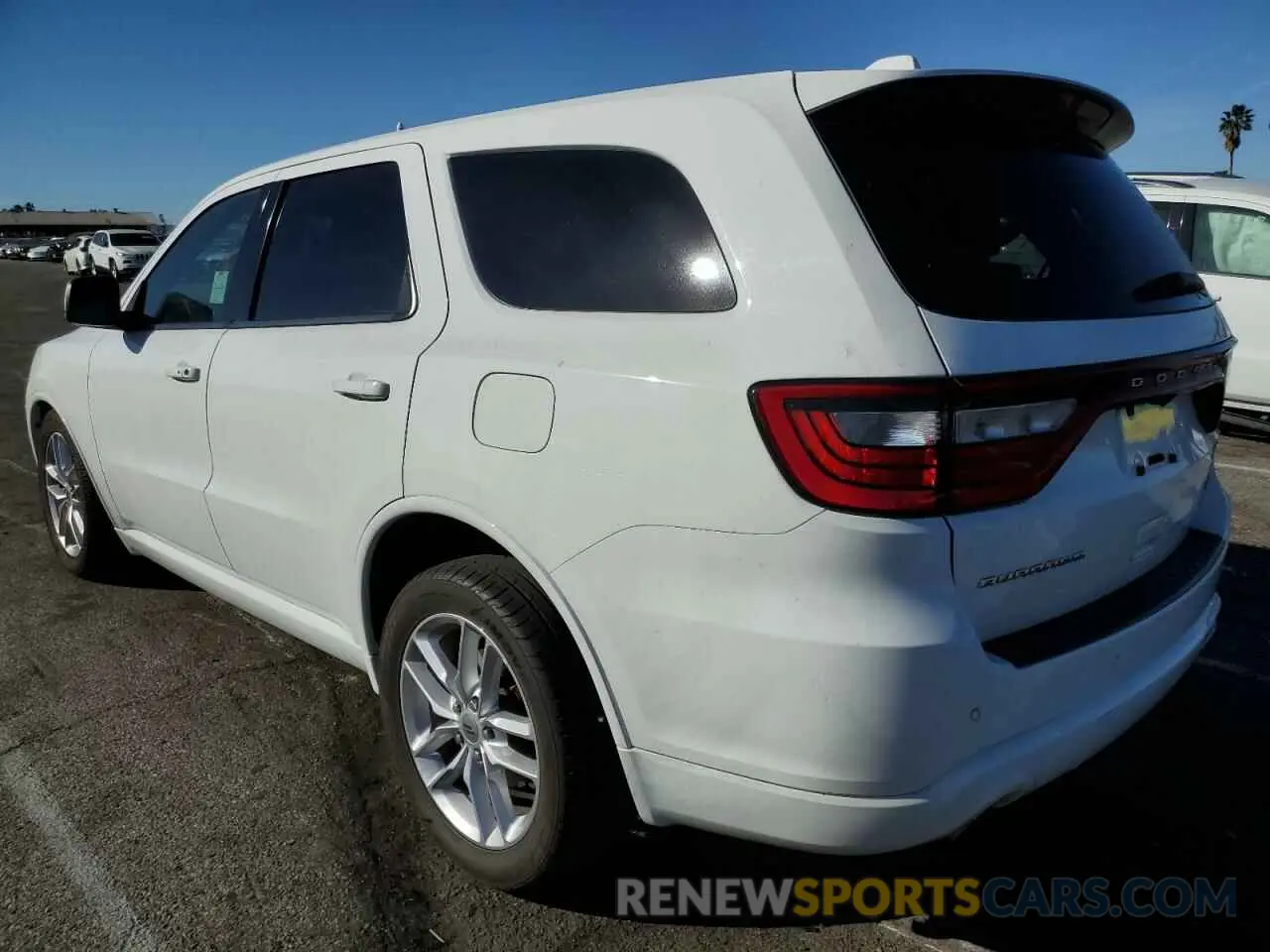 2 fotografías del automóvil dañado 1C4RDHDG2MC636411 DODGE DURANGO 2021