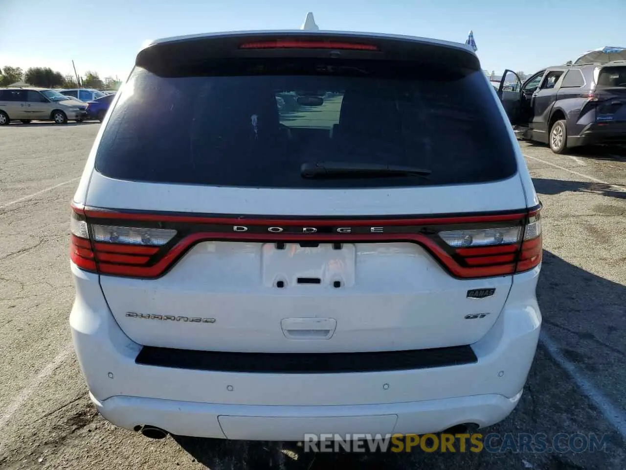 6 fotografías del automóvil dañado 1C4RDHDG2MC636411 DODGE DURANGO 2021