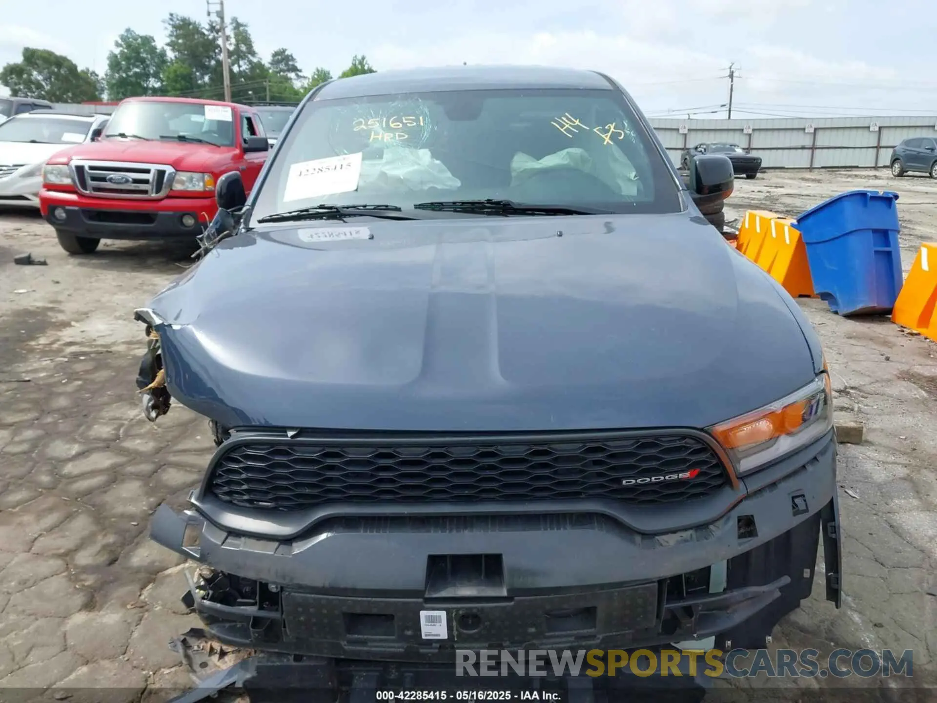 12 fotografías del automóvil dañado 1C4RDHDG2MC682479 DODGE DURANGO 2021