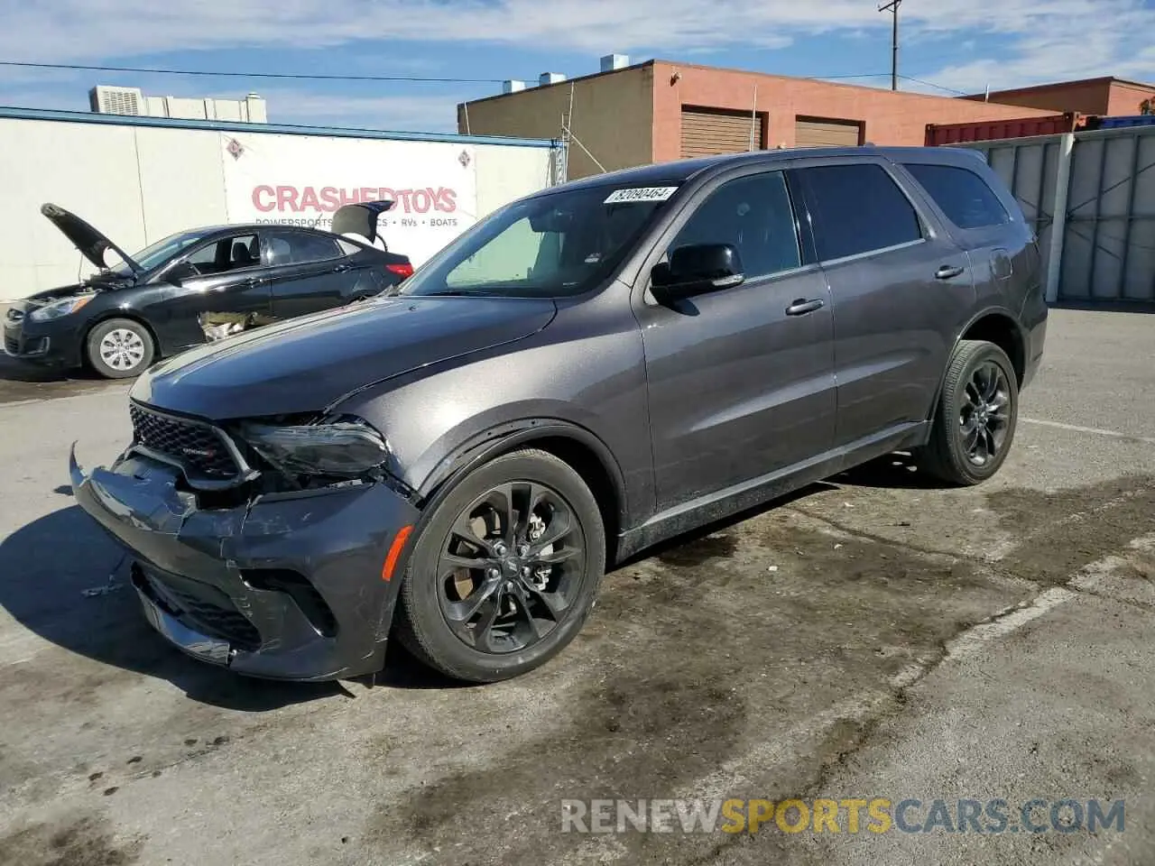 1 fotografías del automóvil dañado 1C4RDHDG3MC761420 DODGE DURANGO 2021
