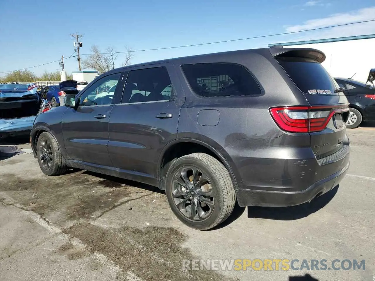 2 fotografías del automóvil dañado 1C4RDHDG3MC761420 DODGE DURANGO 2021