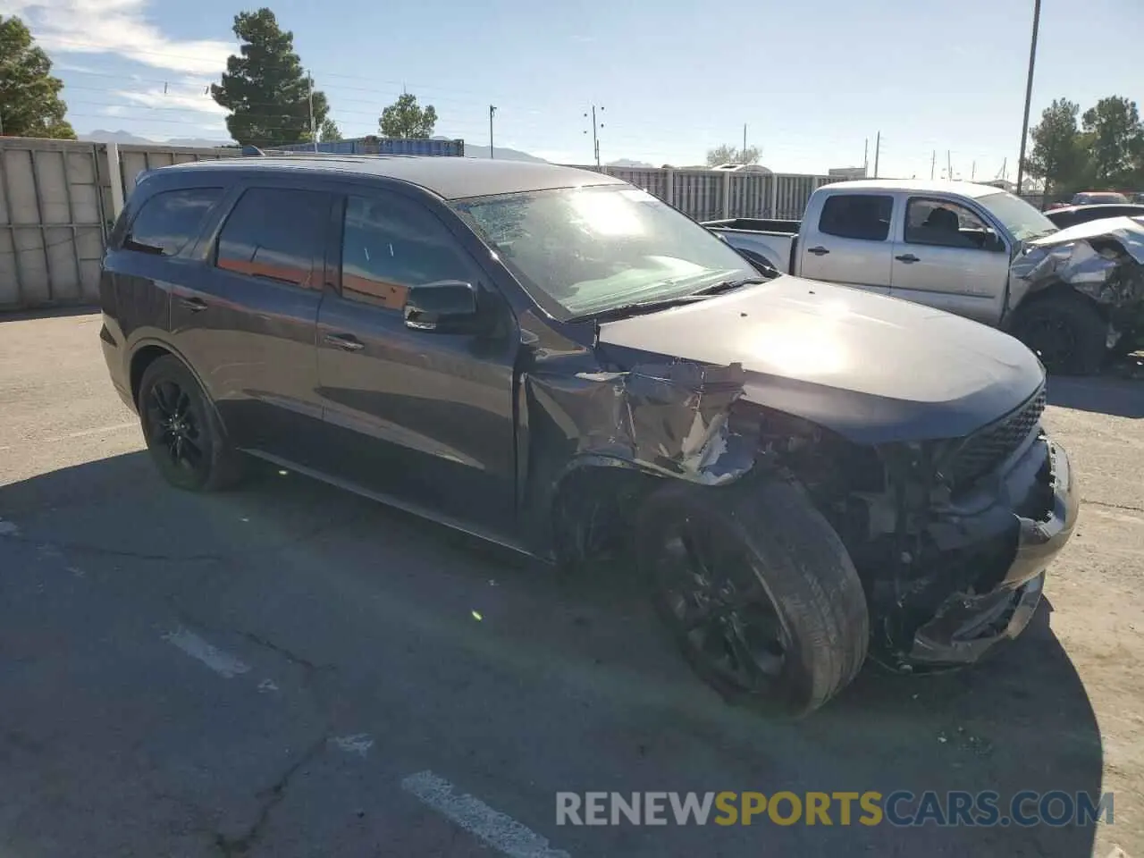 4 fotografías del automóvil dañado 1C4RDHDG3MC761420 DODGE DURANGO 2021