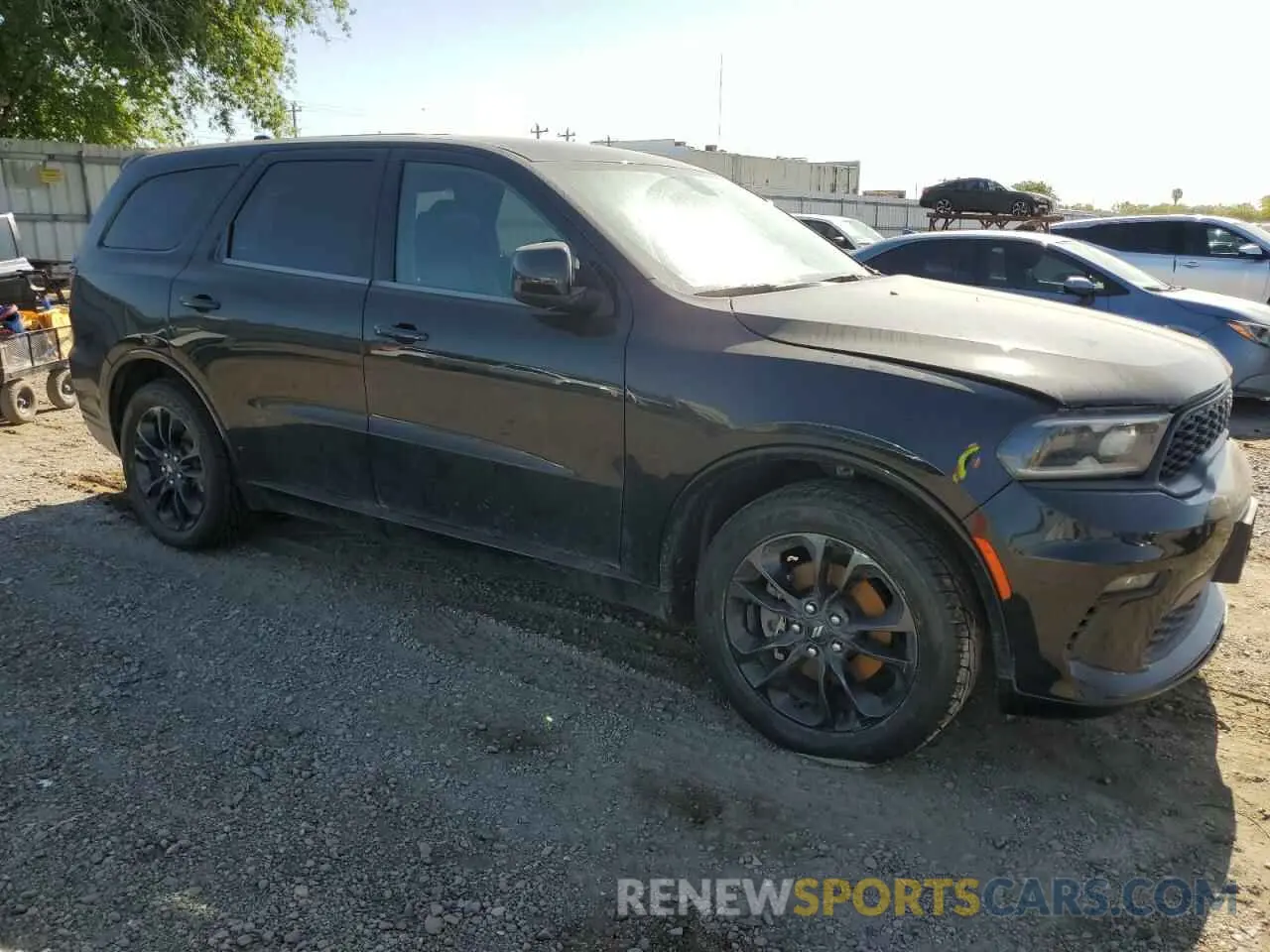 4 fotografías del automóvil dañado 1C4RDHDG4MC750085 DODGE DURANGO 2021