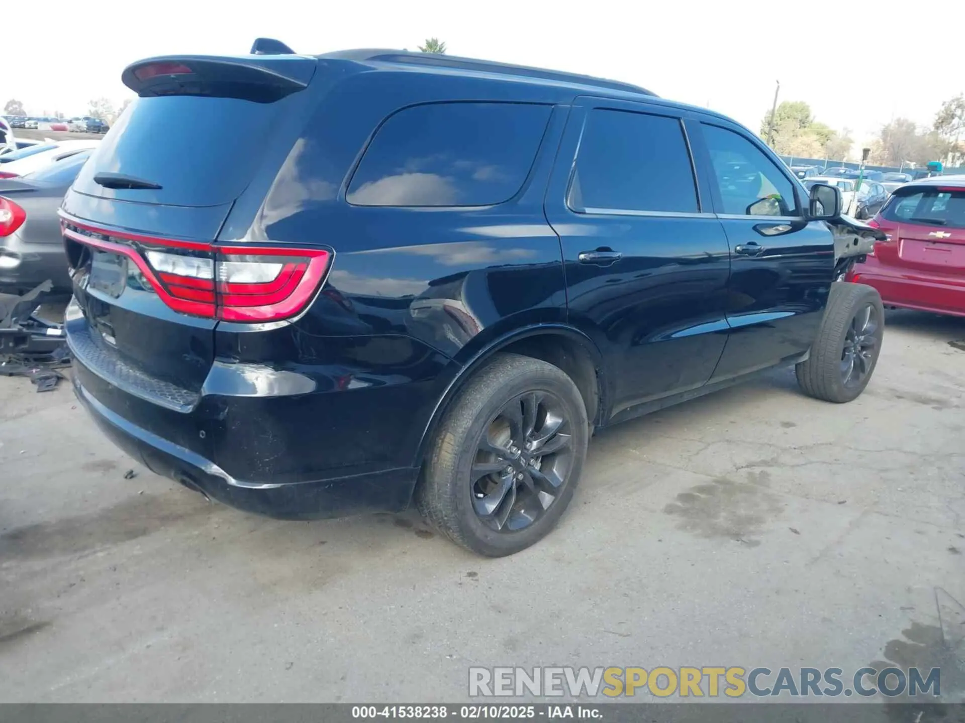 4 fotografías del automóvil dañado 1C4RDHDG4MC846945 DODGE DURANGO 2021