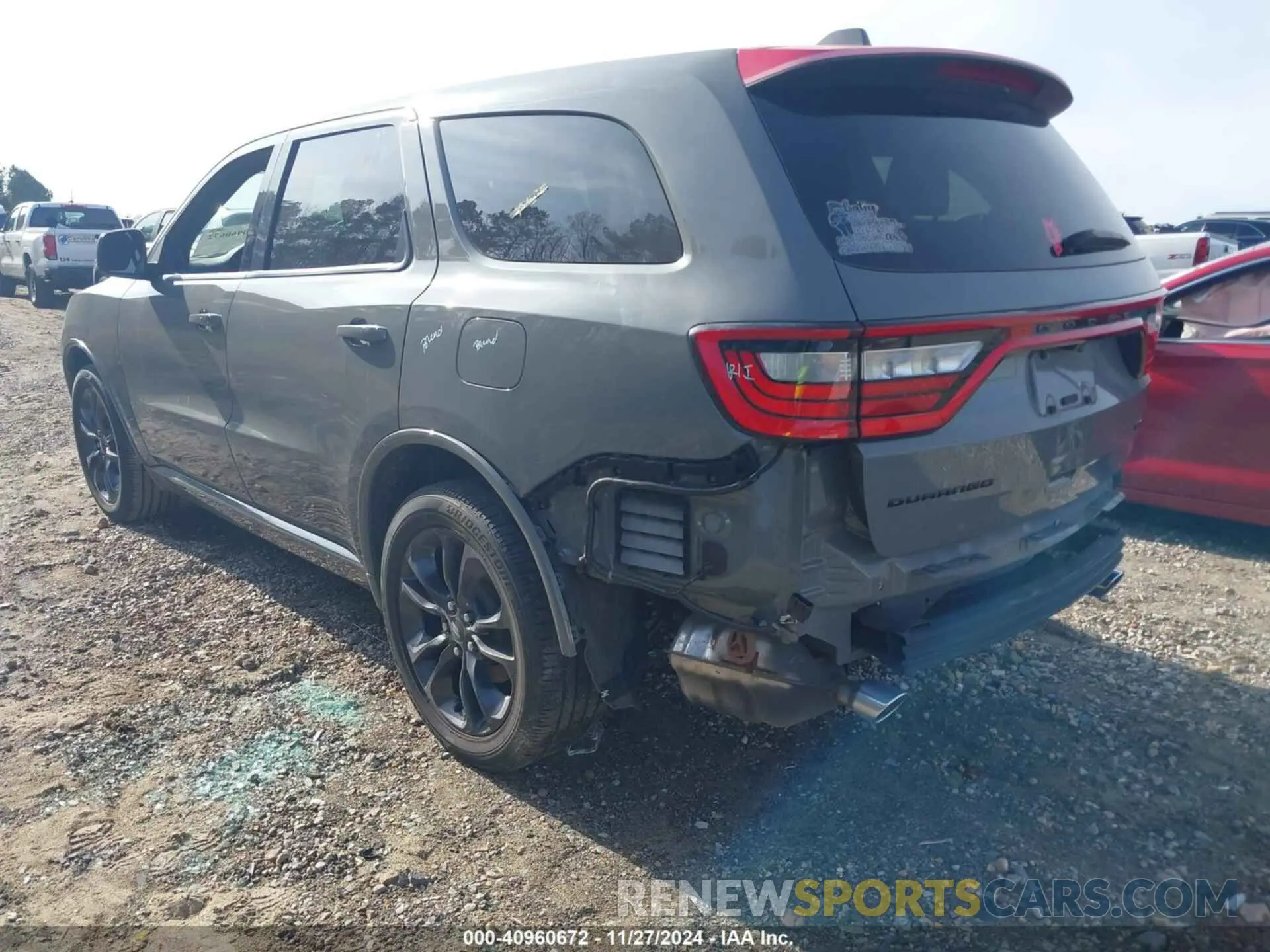3 fotografías del automóvil dañado 1C4RDHDG4MC882179 DODGE DURANGO 2021