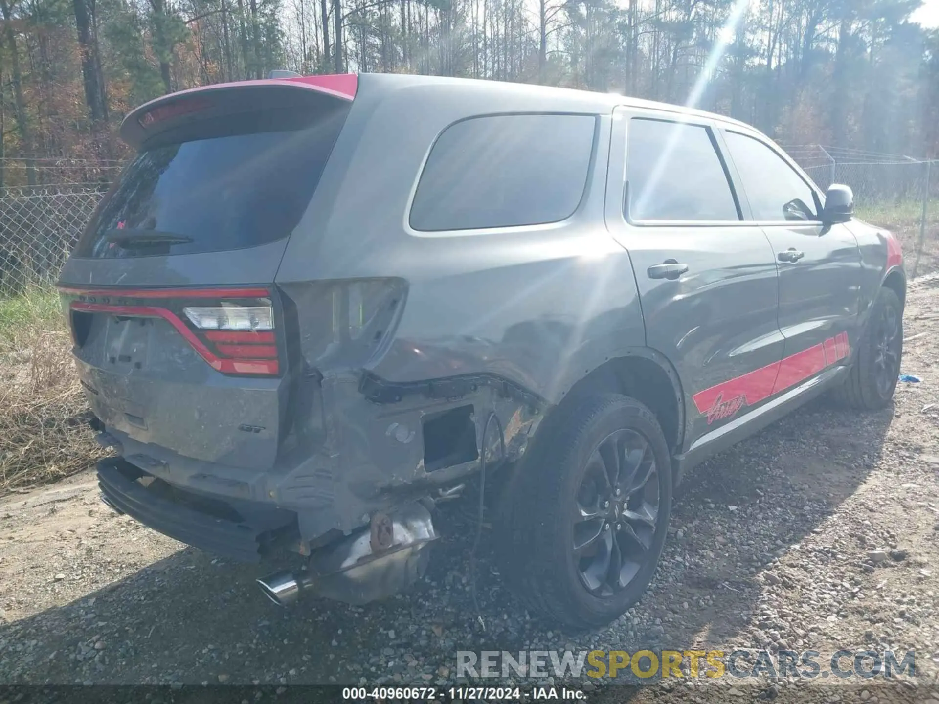 4 fotografías del automóvil dañado 1C4RDHDG4MC882179 DODGE DURANGO 2021