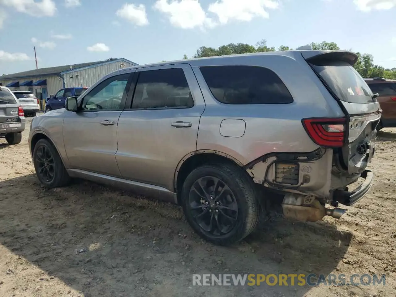 2 fotografías del automóvil dañado 1C4RDHDG5MC749849 DODGE DURANGO 2021