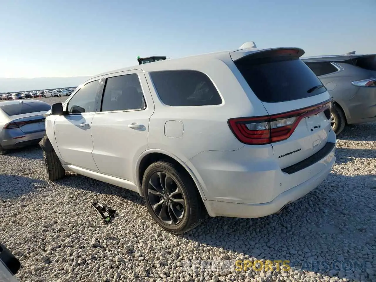 2 fotografías del automóvil dañado 1C4RDHDG6MC661182 DODGE DURANGO 2021