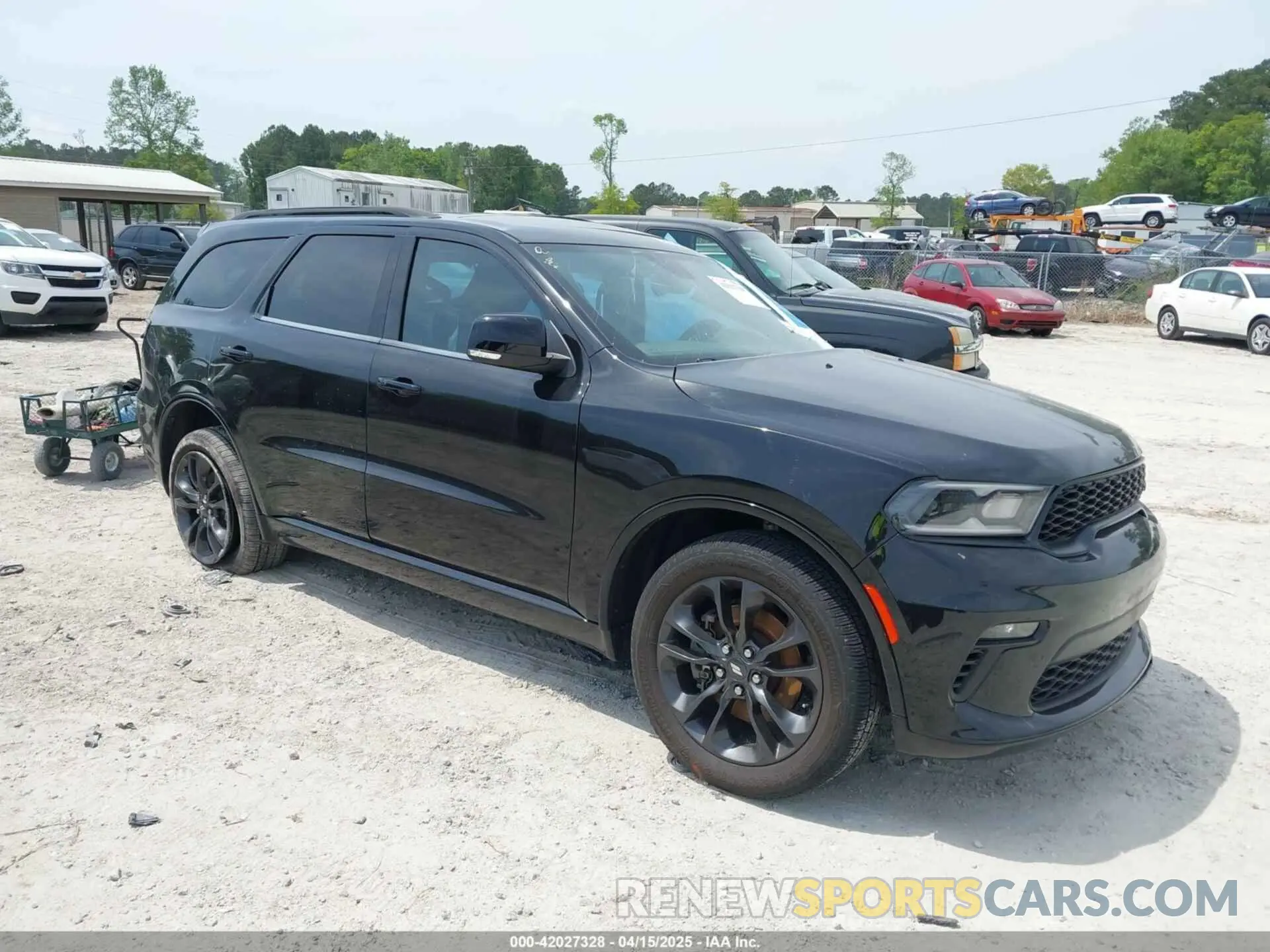 1 fotografías del automóvil dañado 1C4RDHDG6MC825093 DODGE DURANGO 2021