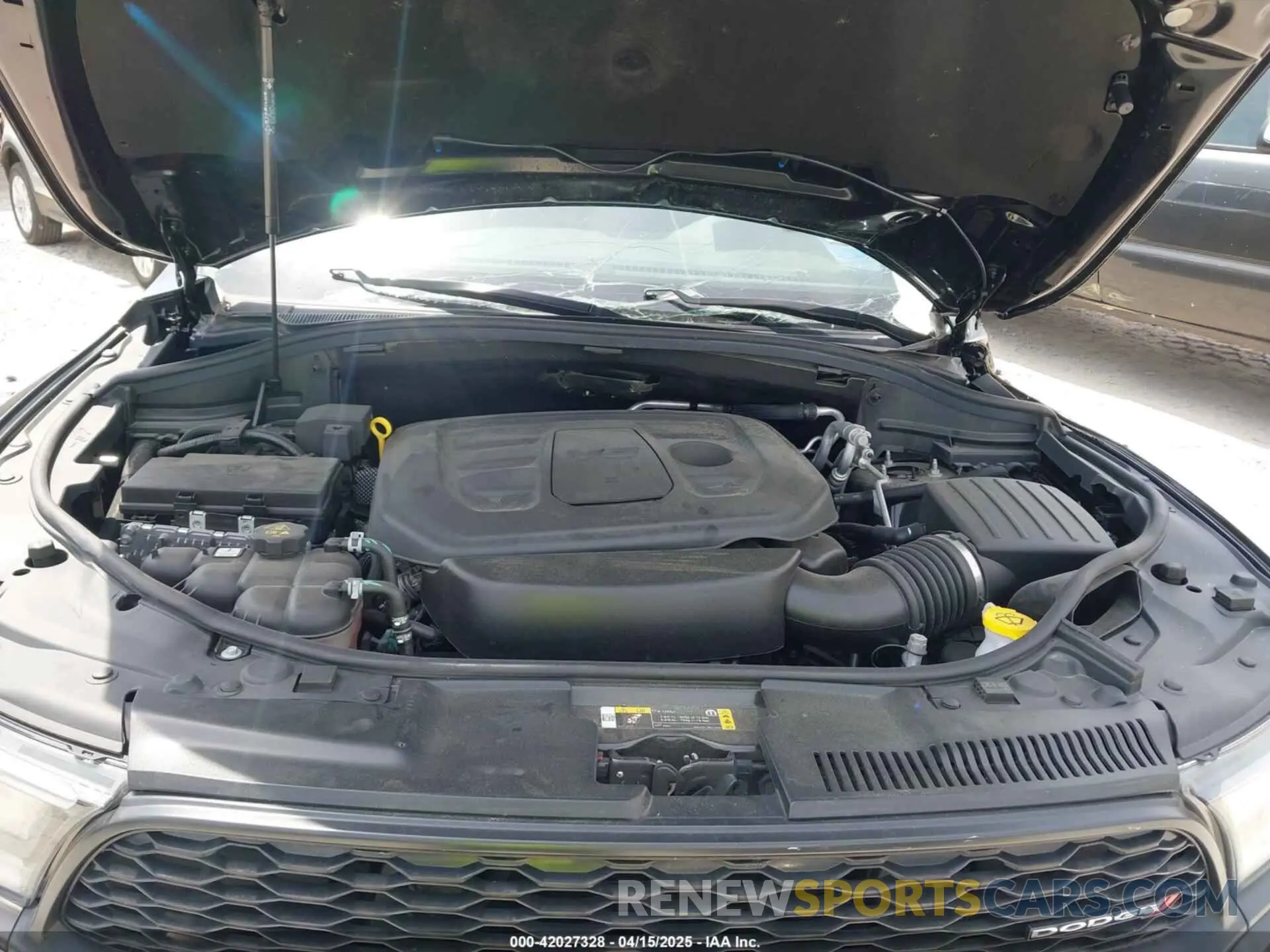 10 fotografías del automóvil dañado 1C4RDHDG6MC825093 DODGE DURANGO 2021