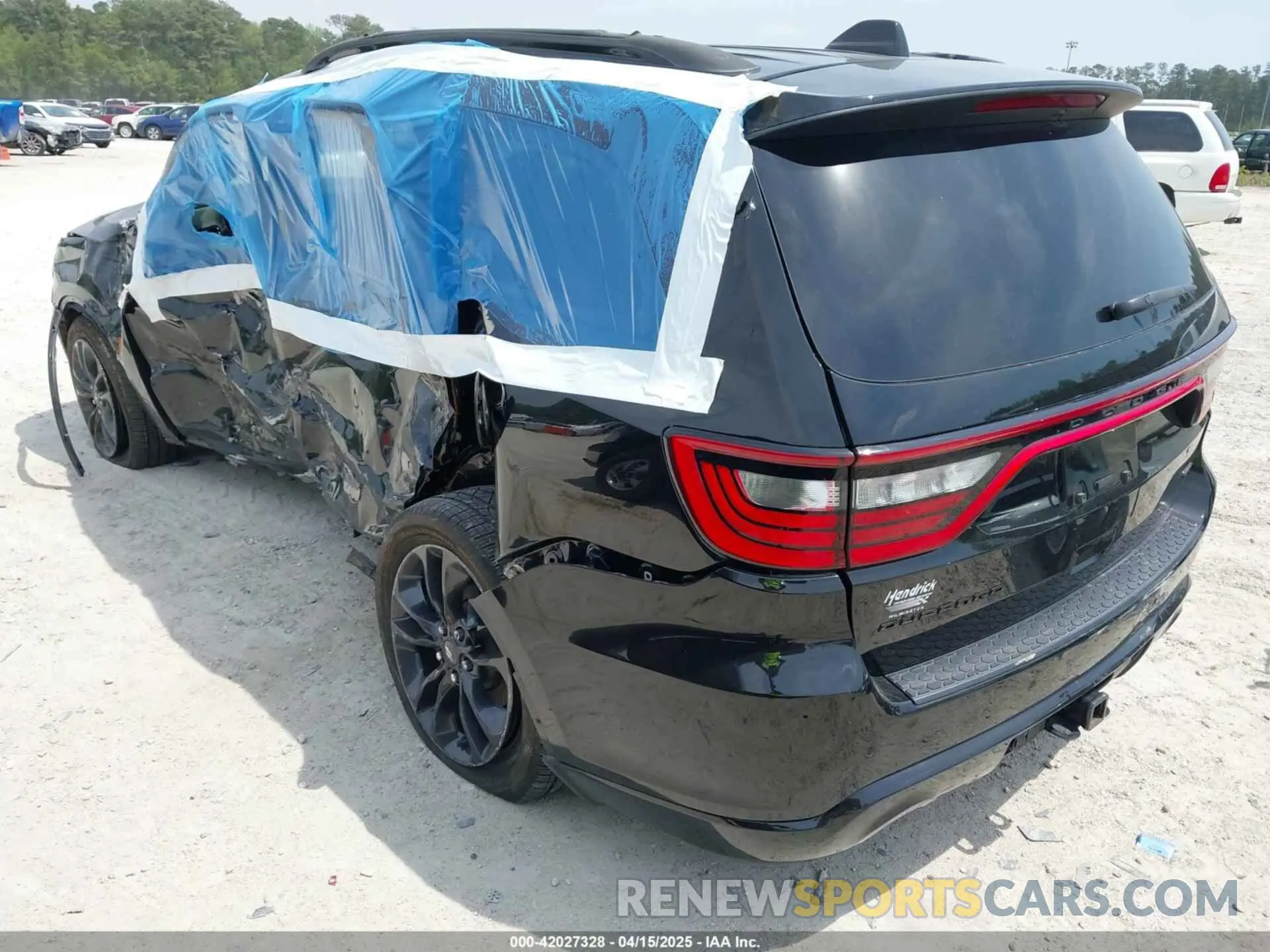 3 fotografías del automóvil dañado 1C4RDHDG6MC825093 DODGE DURANGO 2021