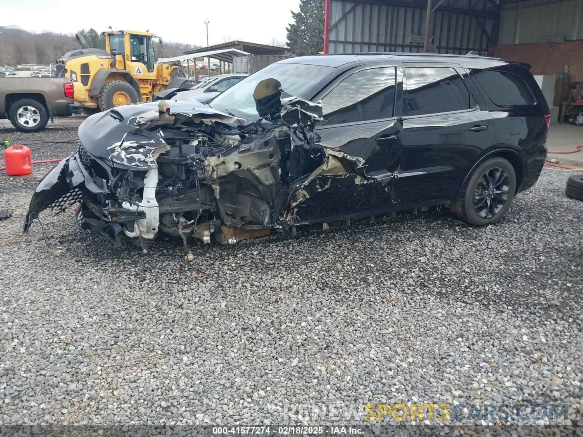 2 fotografías del automóvil dañado 1C4RDHDG7MC577937 DODGE DURANGO 2021