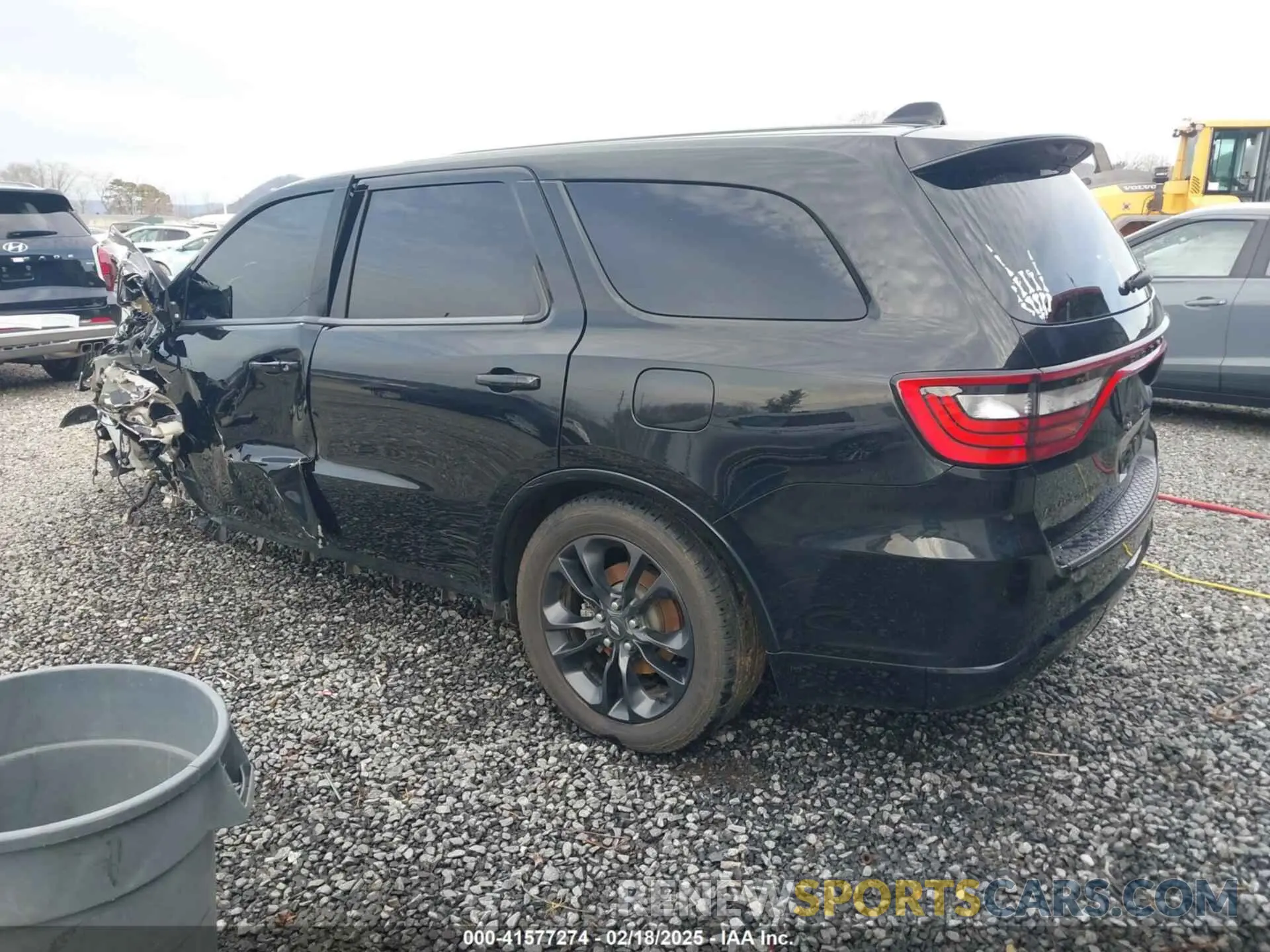 3 fotografías del automóvil dañado 1C4RDHDG7MC577937 DODGE DURANGO 2021